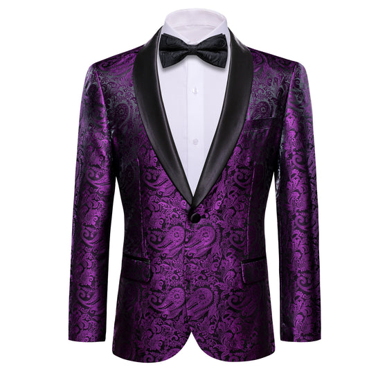 purple suit for men