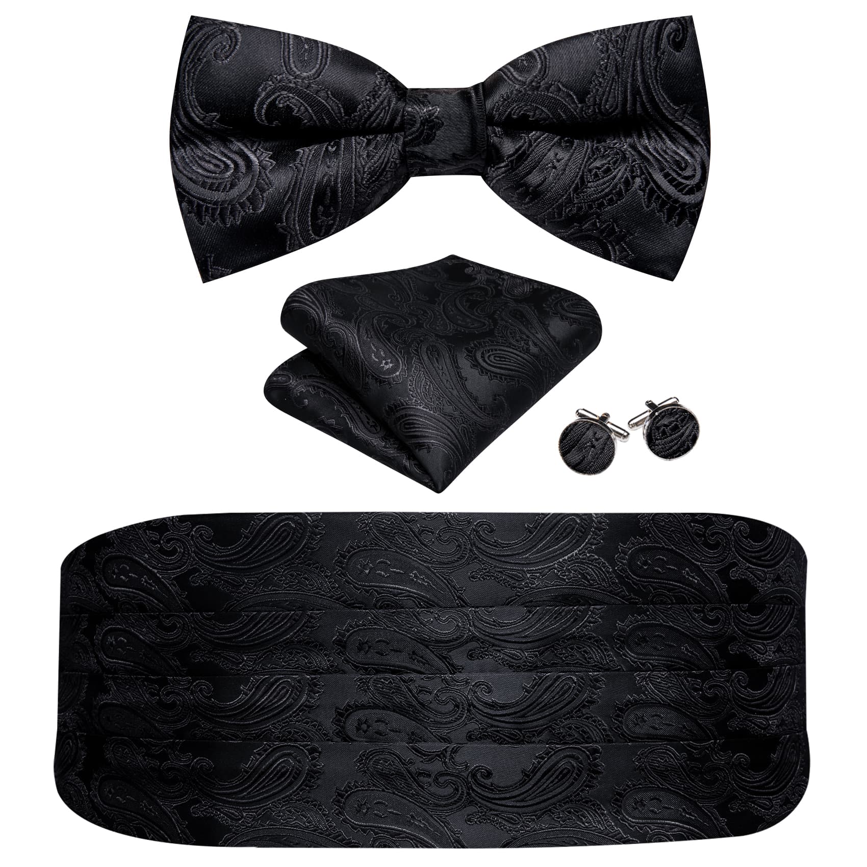 bow tie with vest or cummerbund