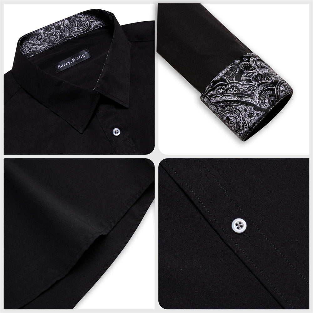 black long sleeve shirt