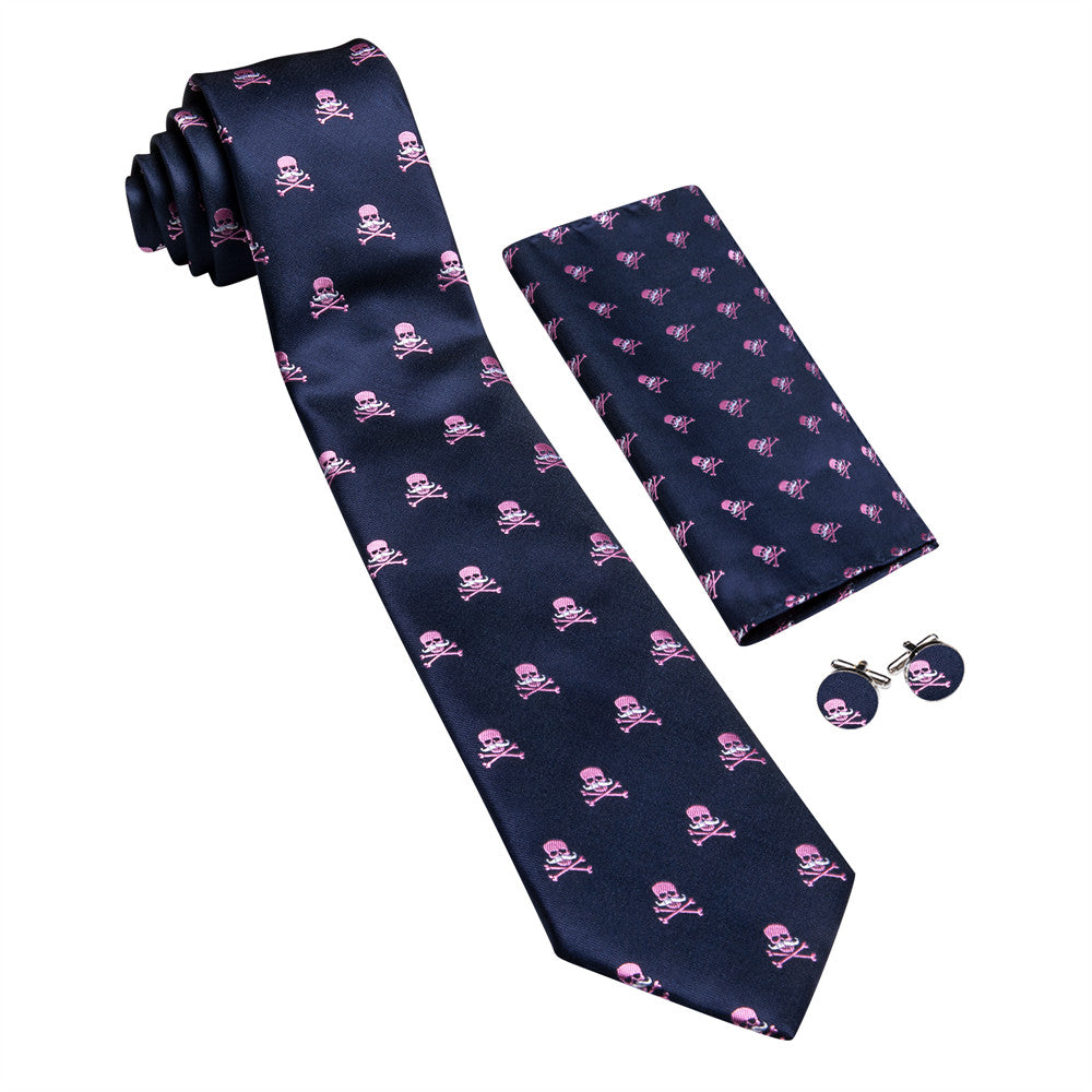 a tie 
men necktie
necktie hanky cufflinks set 
tie set 
necktie set
