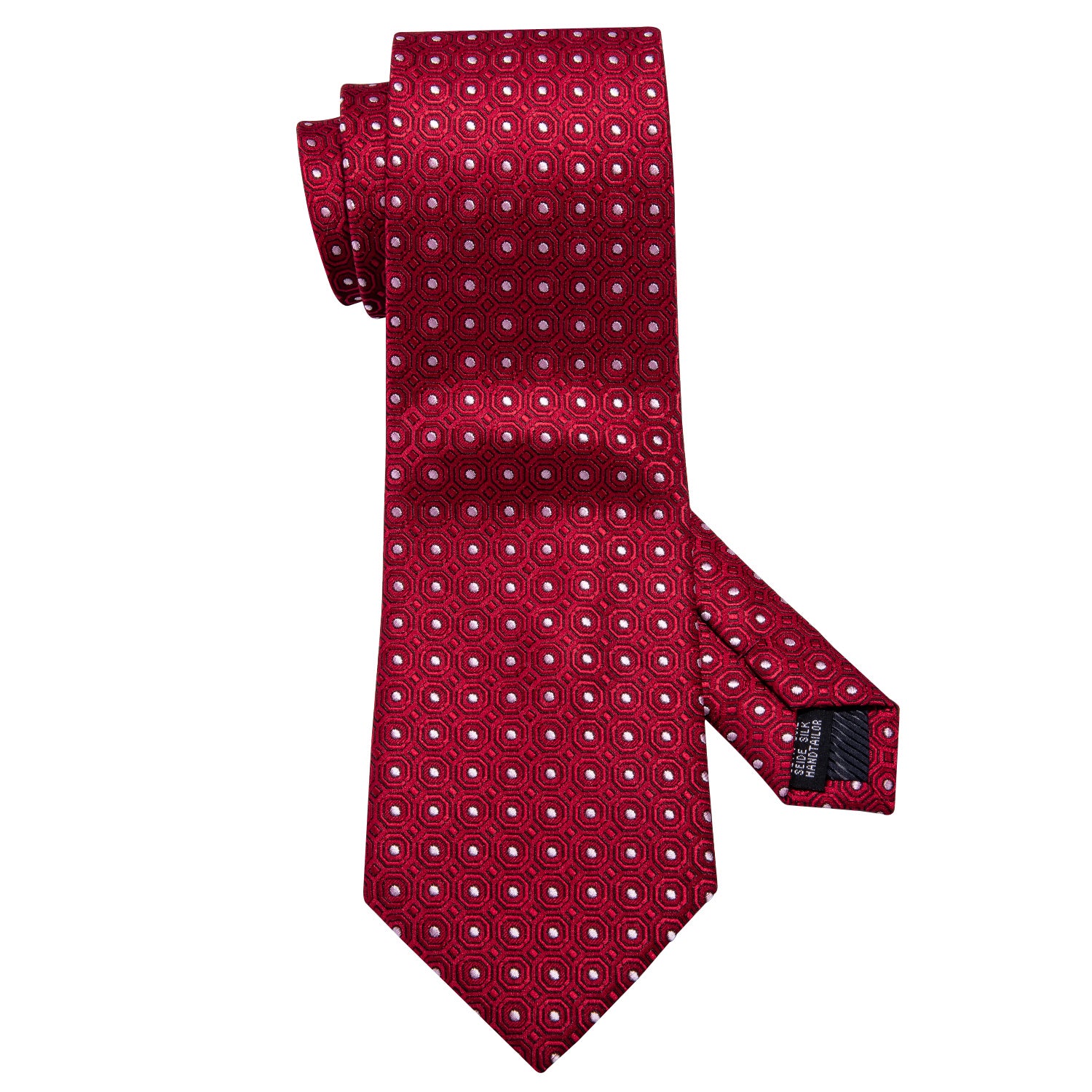 light red tie