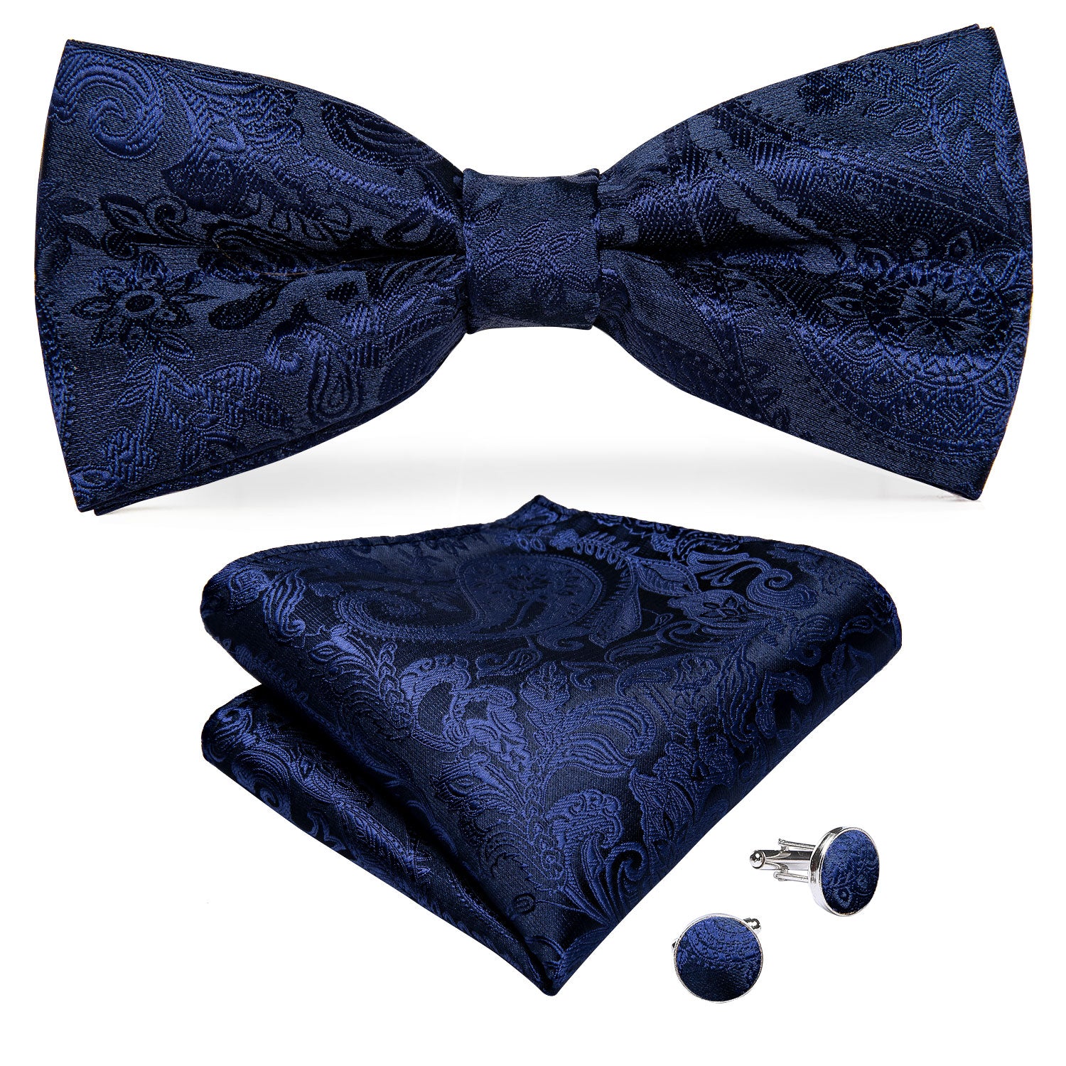 navy blue mens bowtie