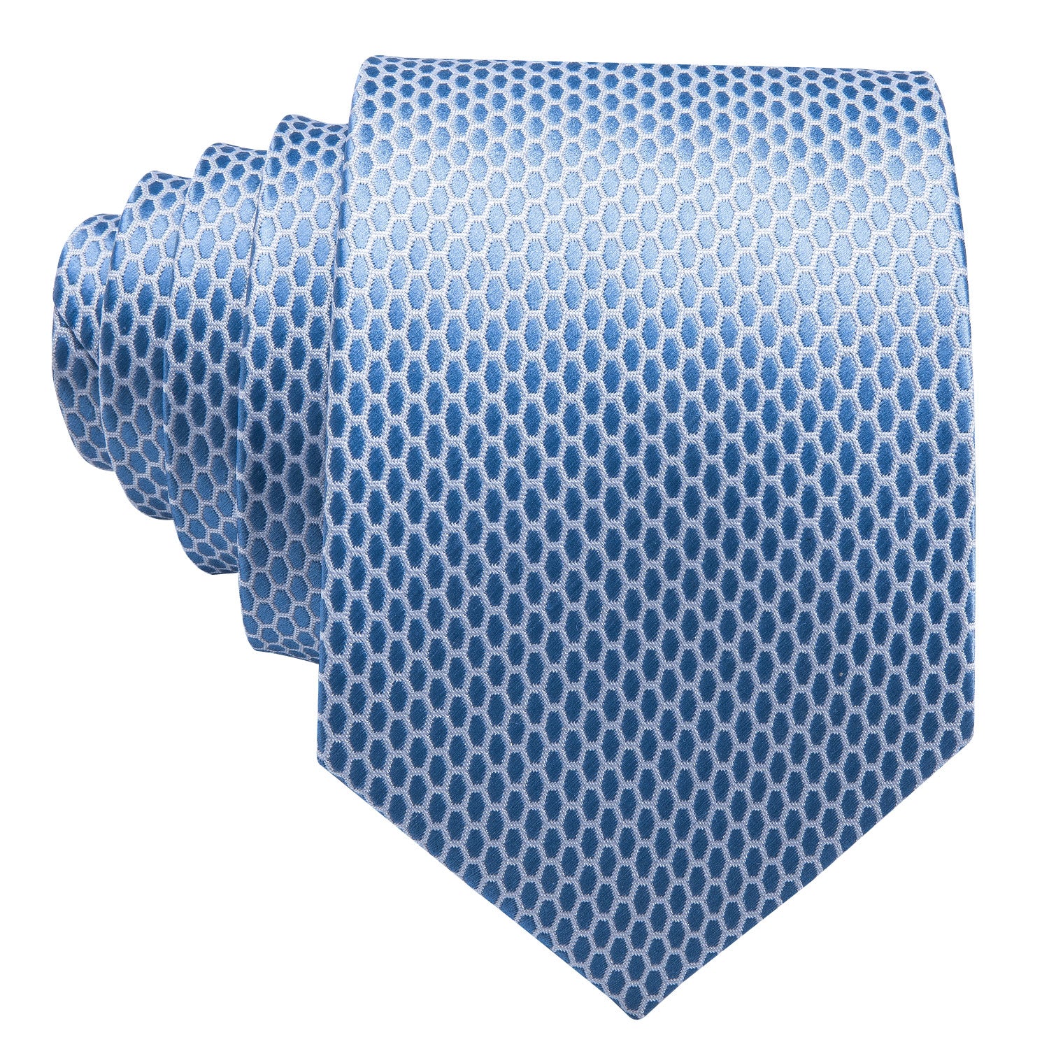 blue neck tie