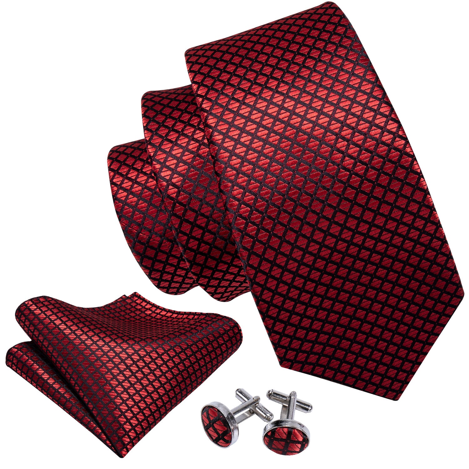 dark red ties