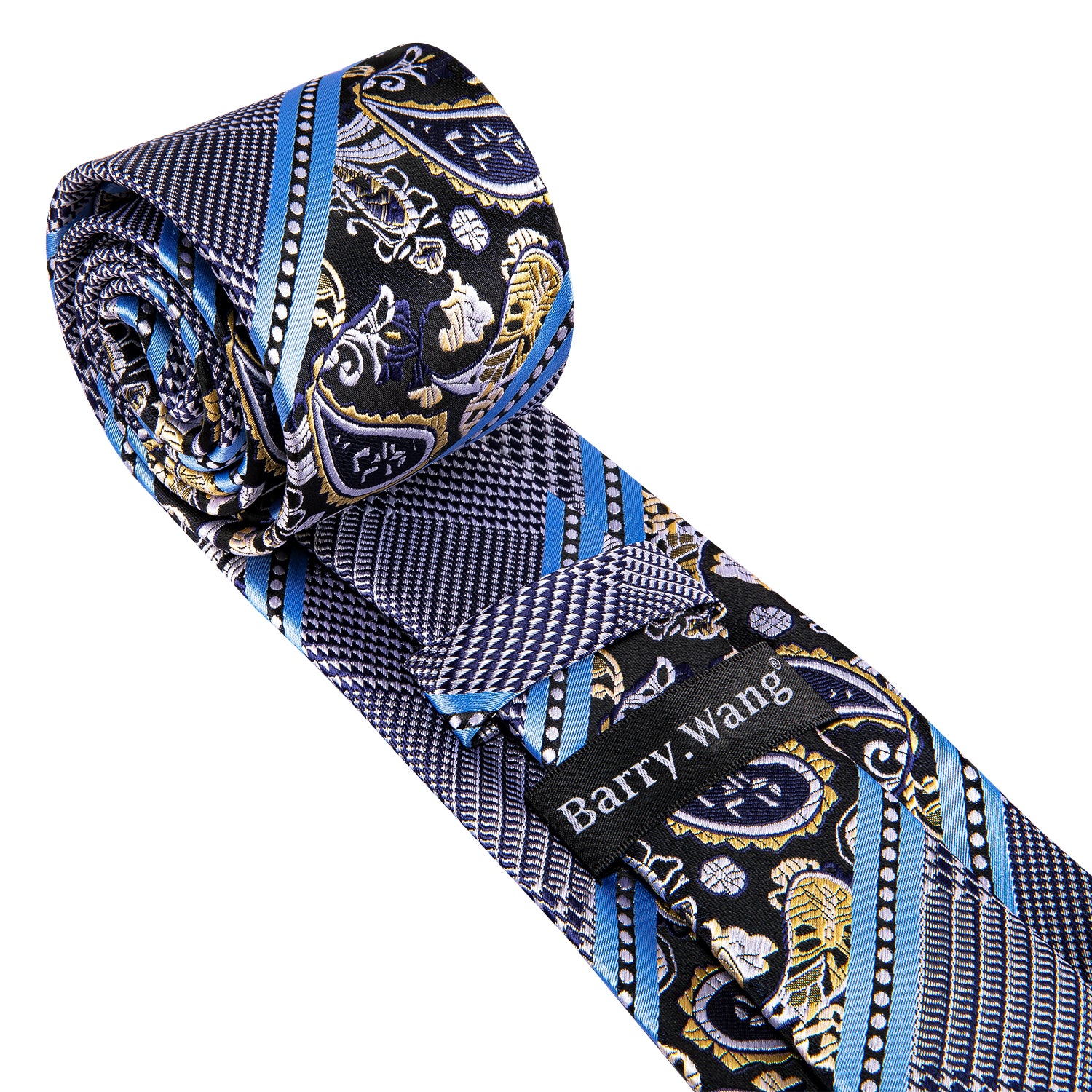 peacock blue tie