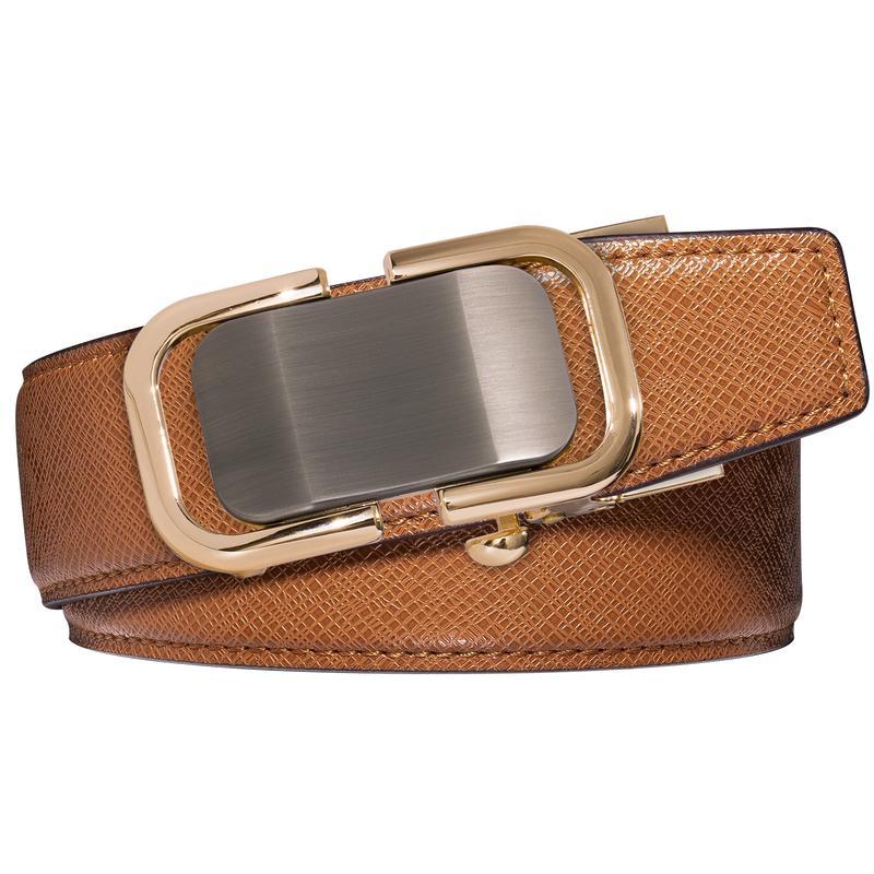 New Brown Leather Belt 110cm-130cm