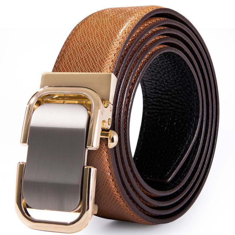 New Brown Leather Belt 110cm-130cm