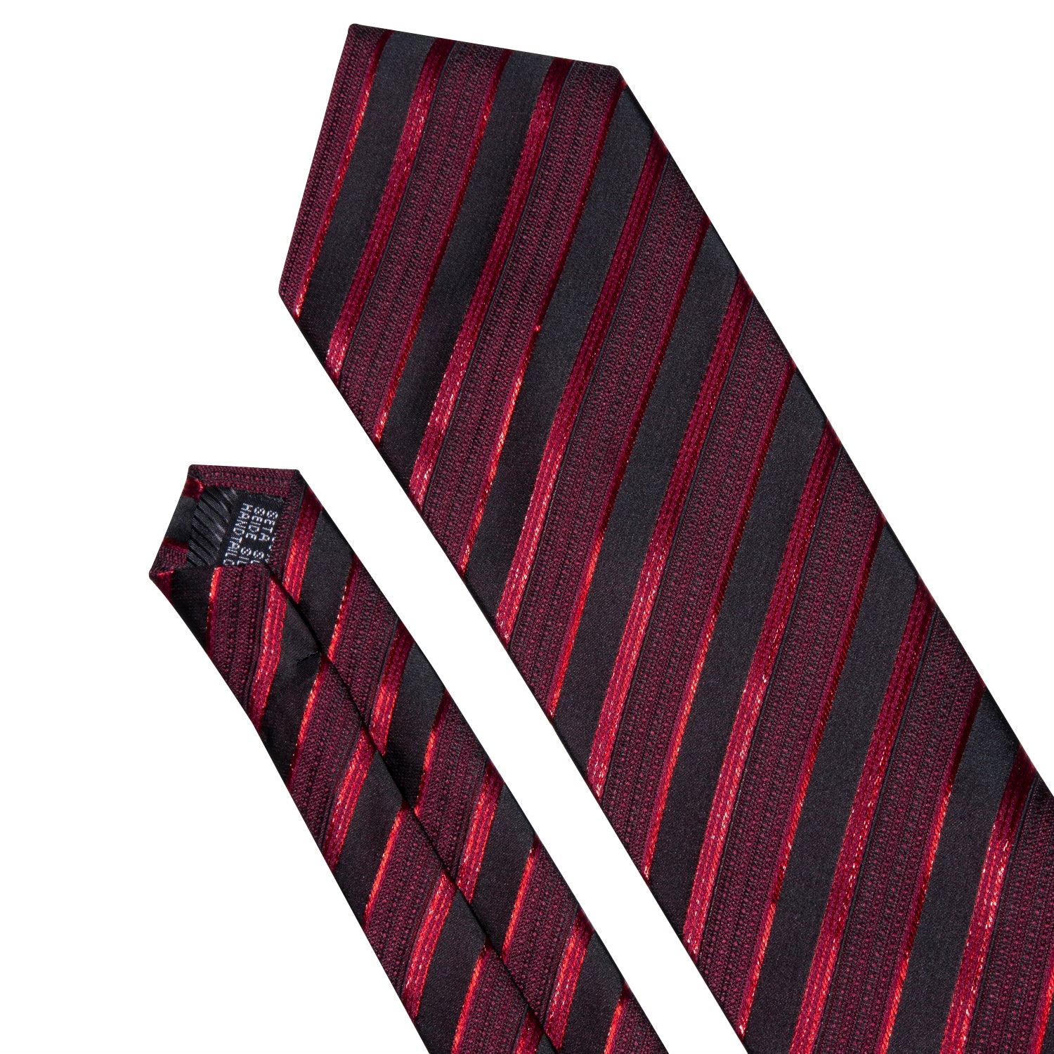 men's red tie