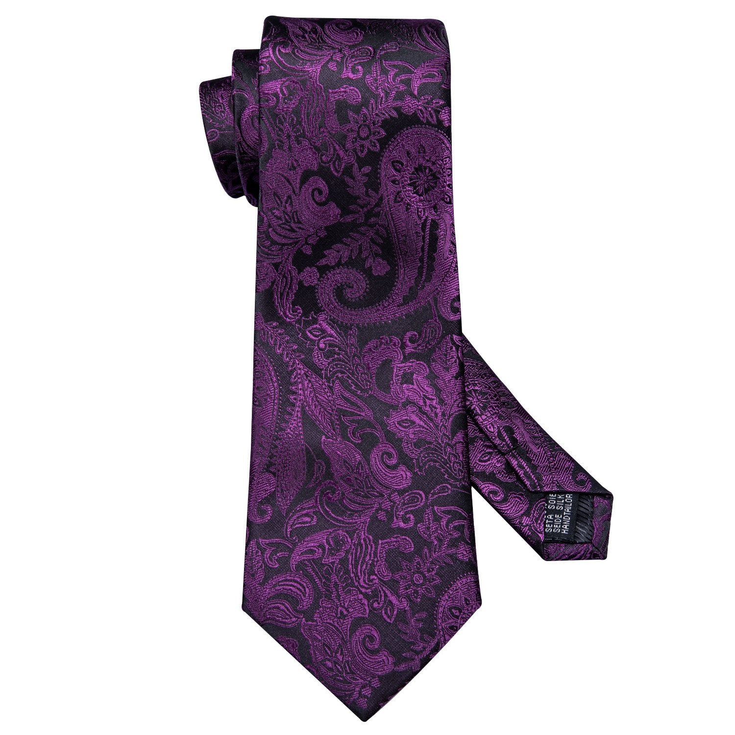 purple mens tie