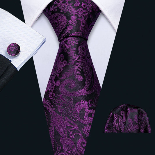 dark purple tie