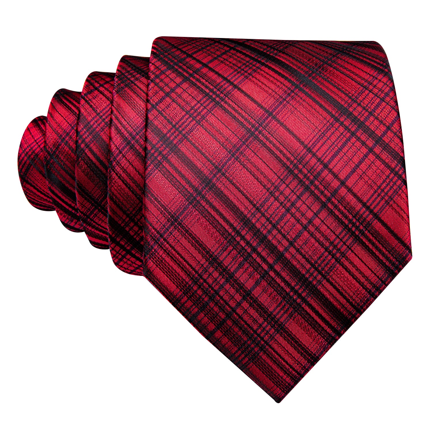 red mens tie