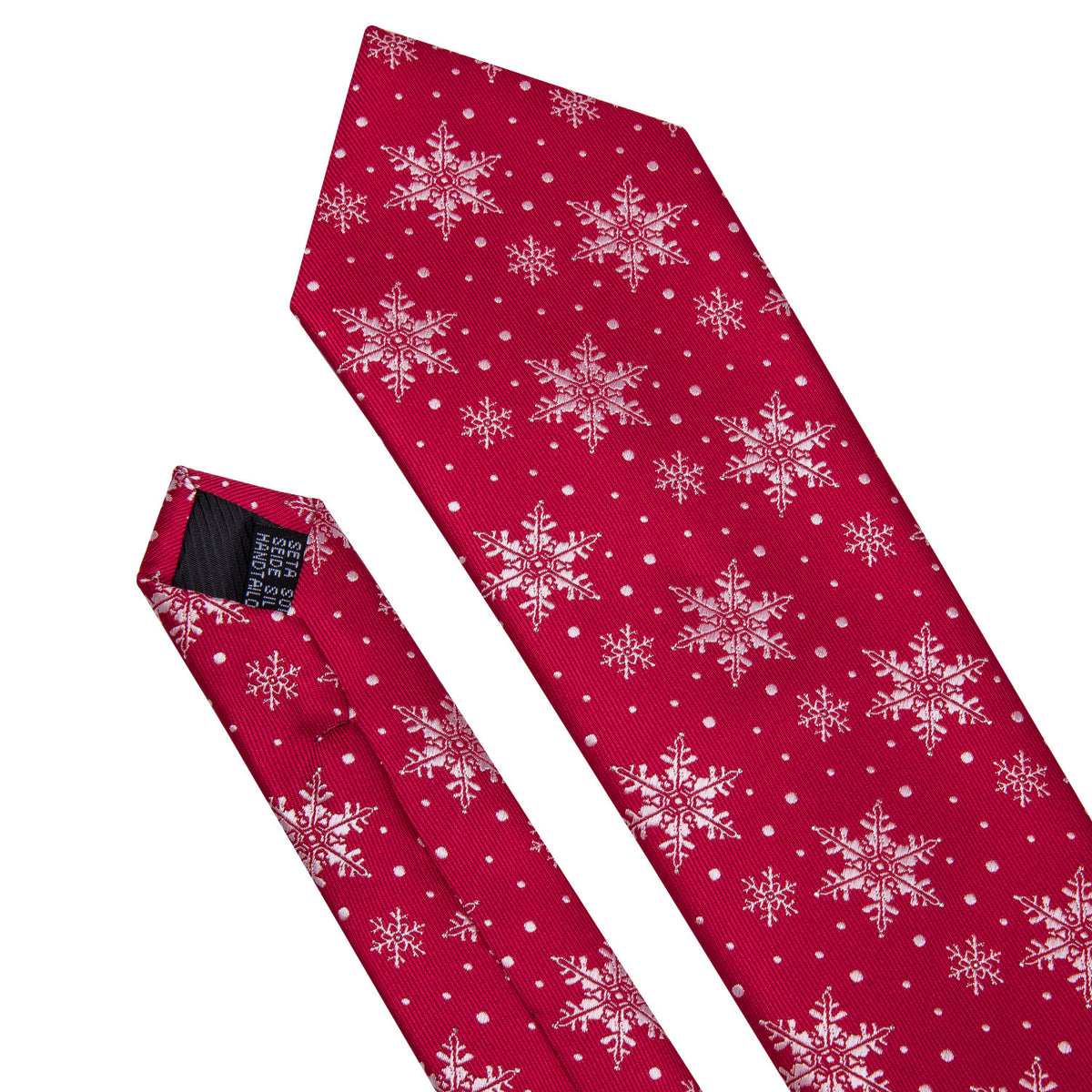 red silk ties