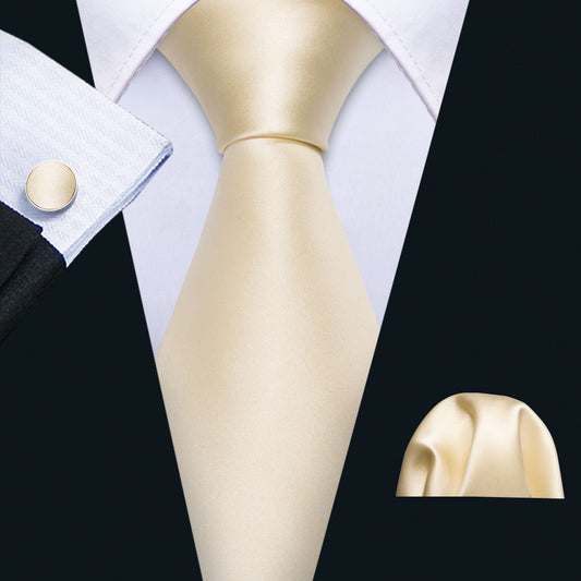 ivory wedding tie