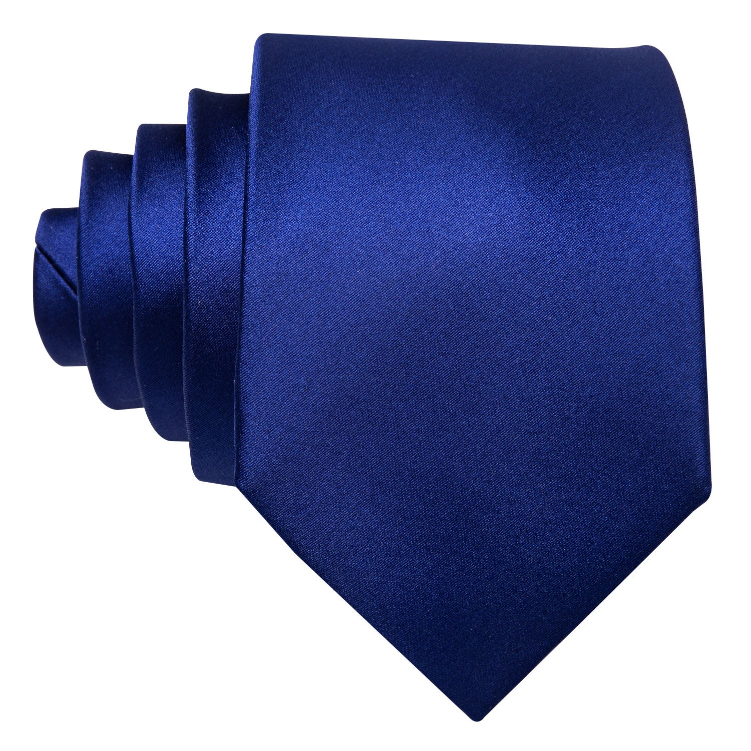 Sapphire Blue Plaid Men's Tie Lapel Pin Brooch Silk Tie Pocket Square Set Wedding Business Party