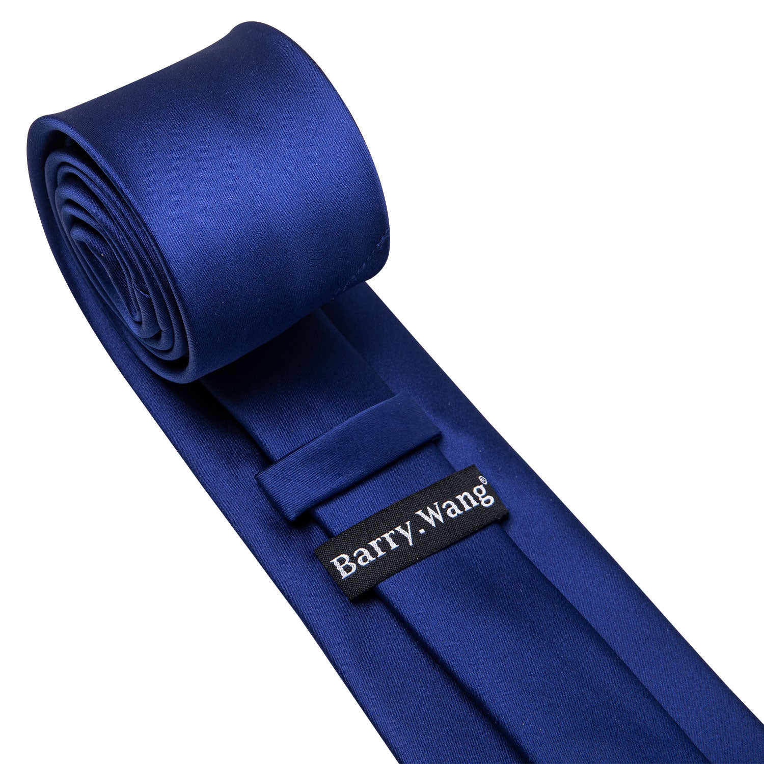 Sapphire Blue Necktie Handkerchief Cufflinks Set