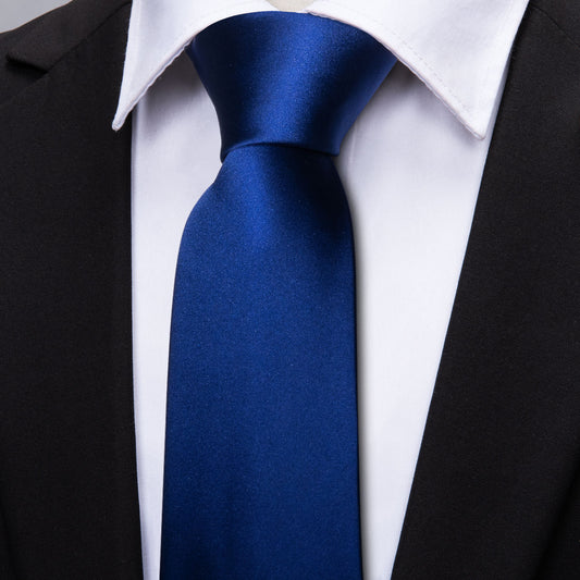 blue skinny ties