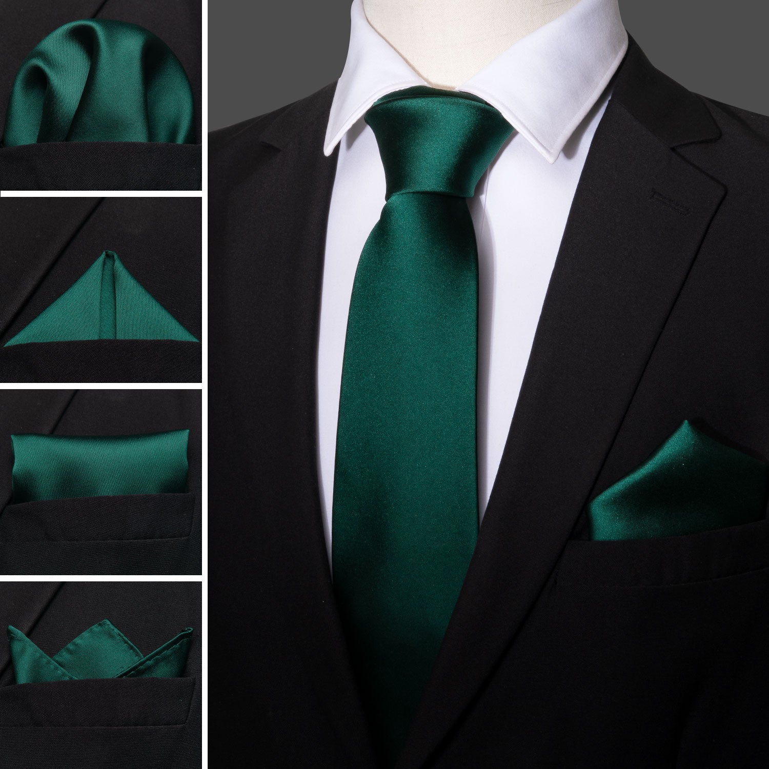 forest green tie