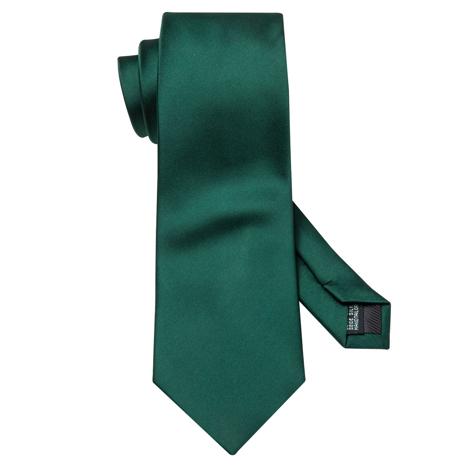 green suit tie