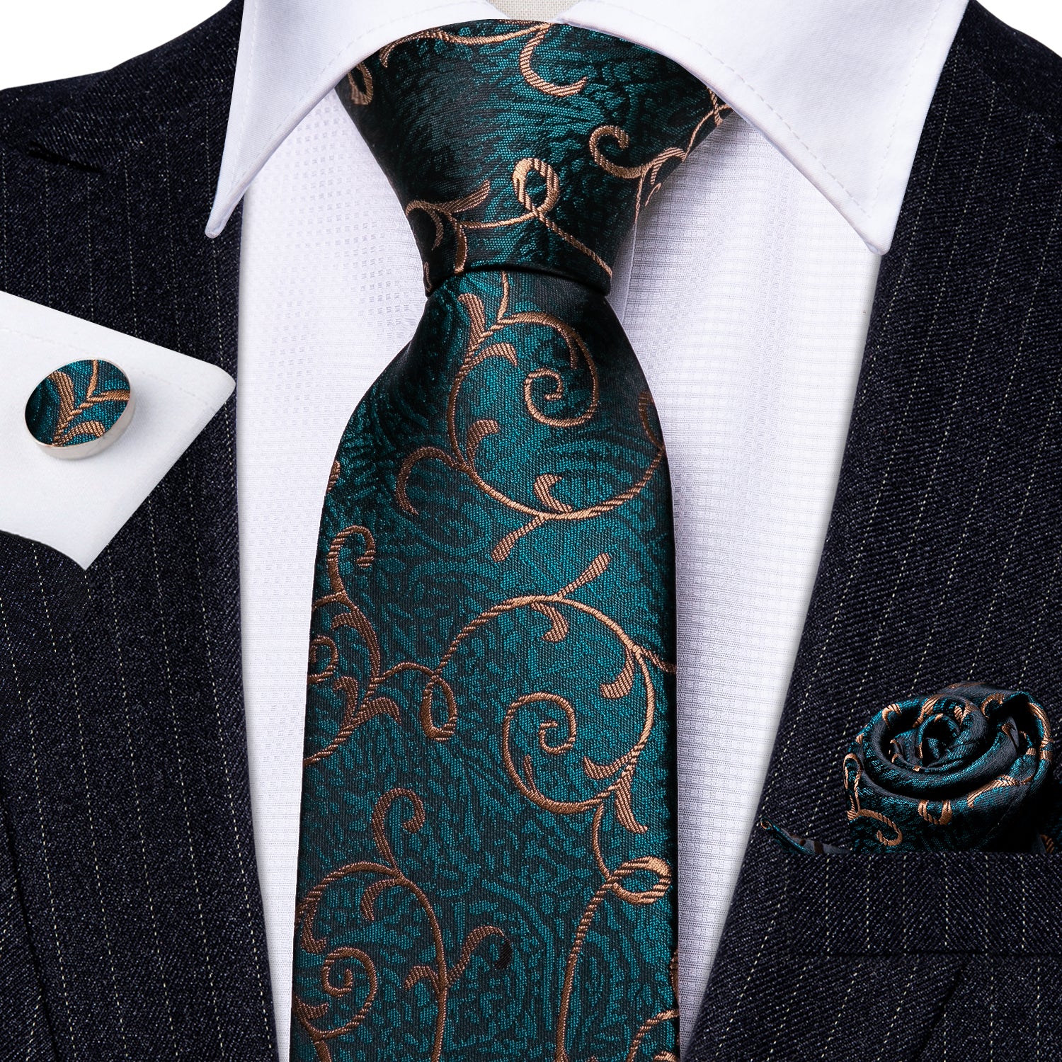 olive green tie