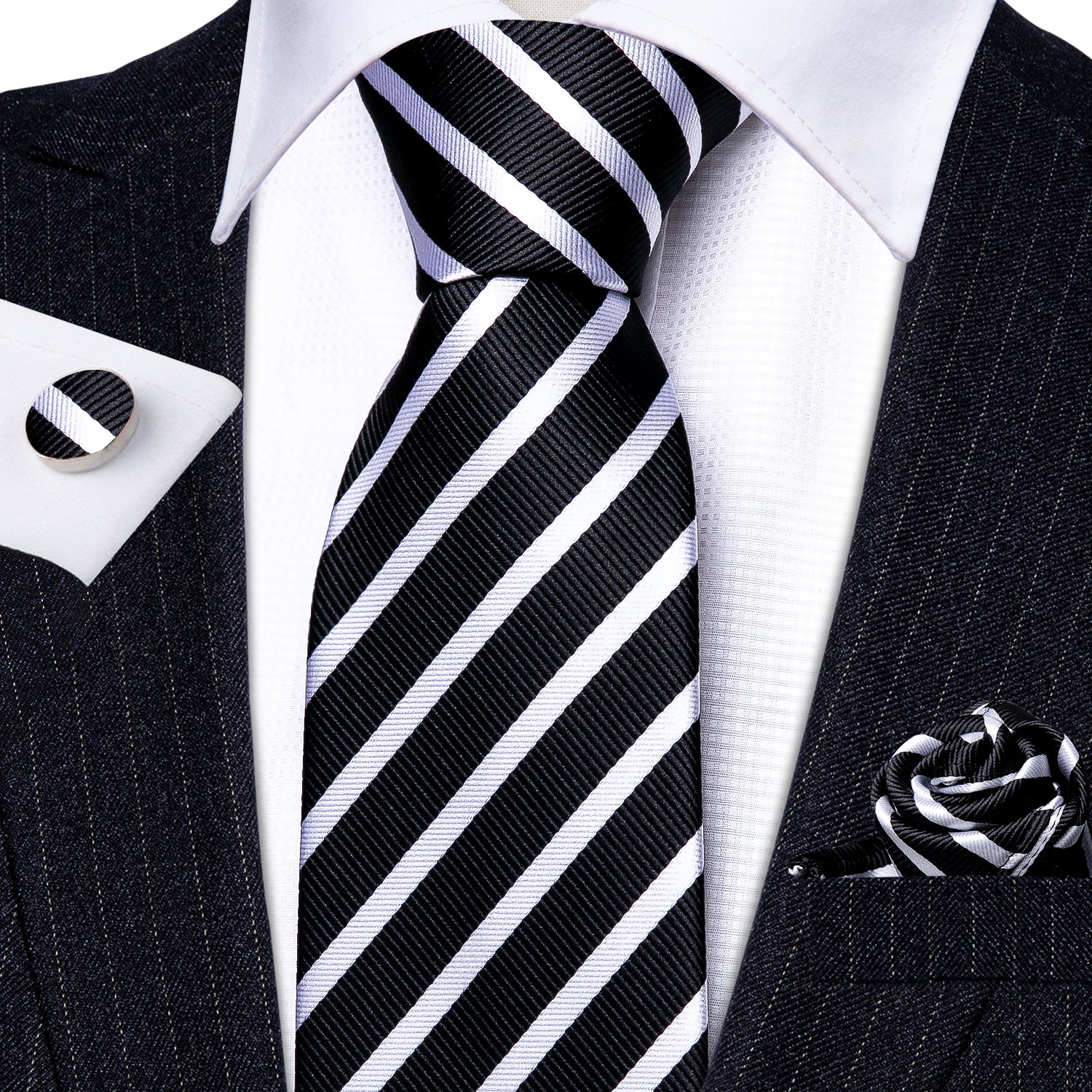 all black tie