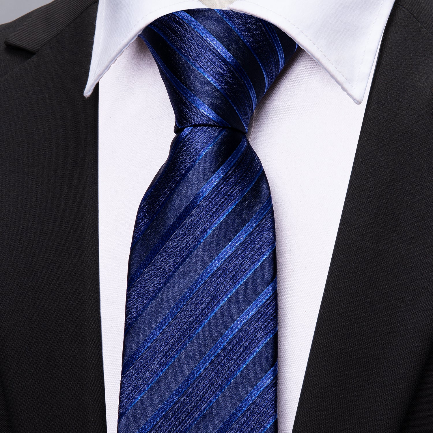 light blue ties 59  inch regular necktie for men 