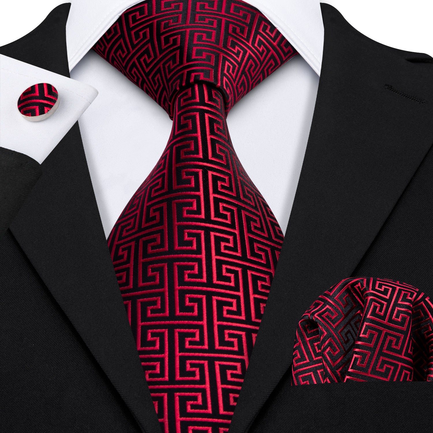 red ties for men