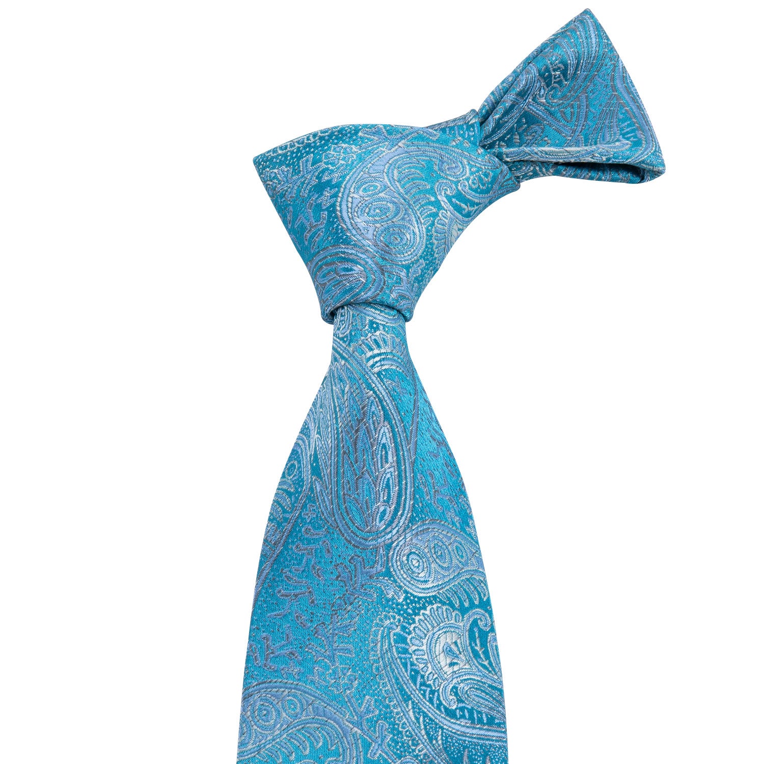 blue skinny tie