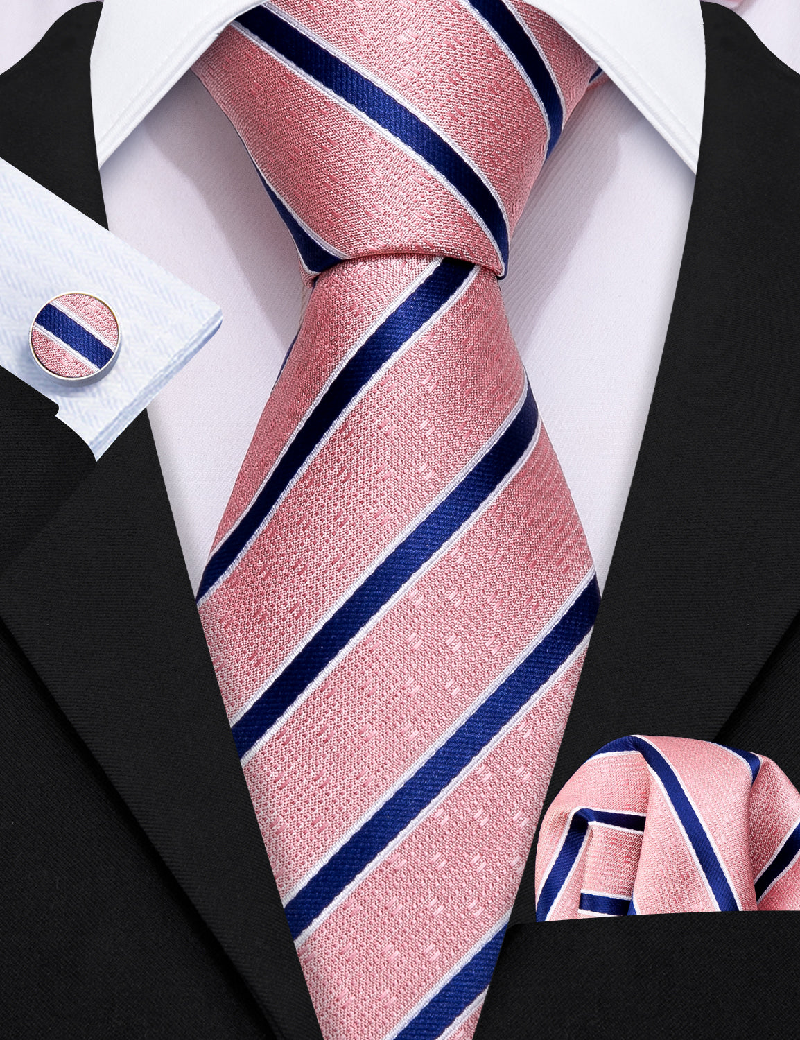 blue dress shirt pink tie Hot Pink Tie with Light Blue Shirt Outfits For Men (20 ideas & outfits)