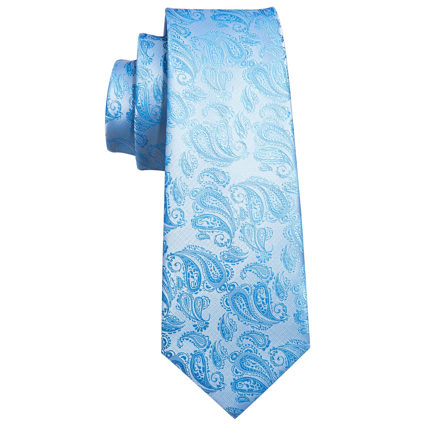 blue floral tie