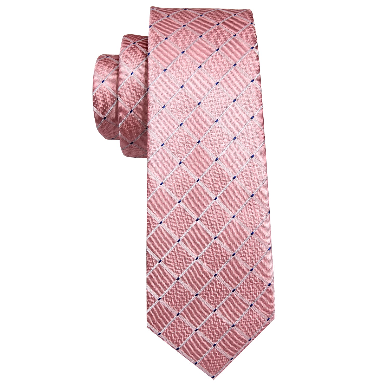 pink tie suit
