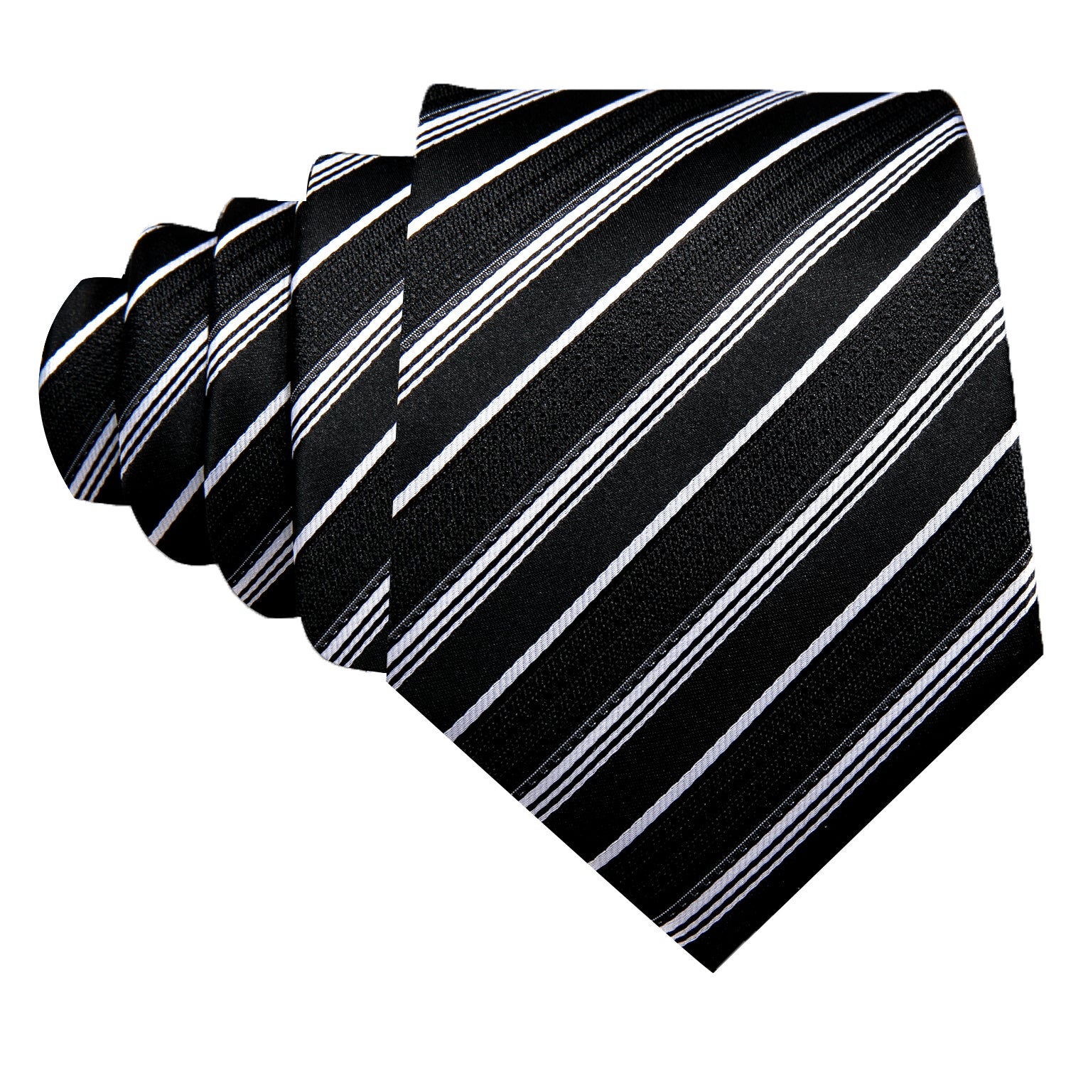 extra long black tie