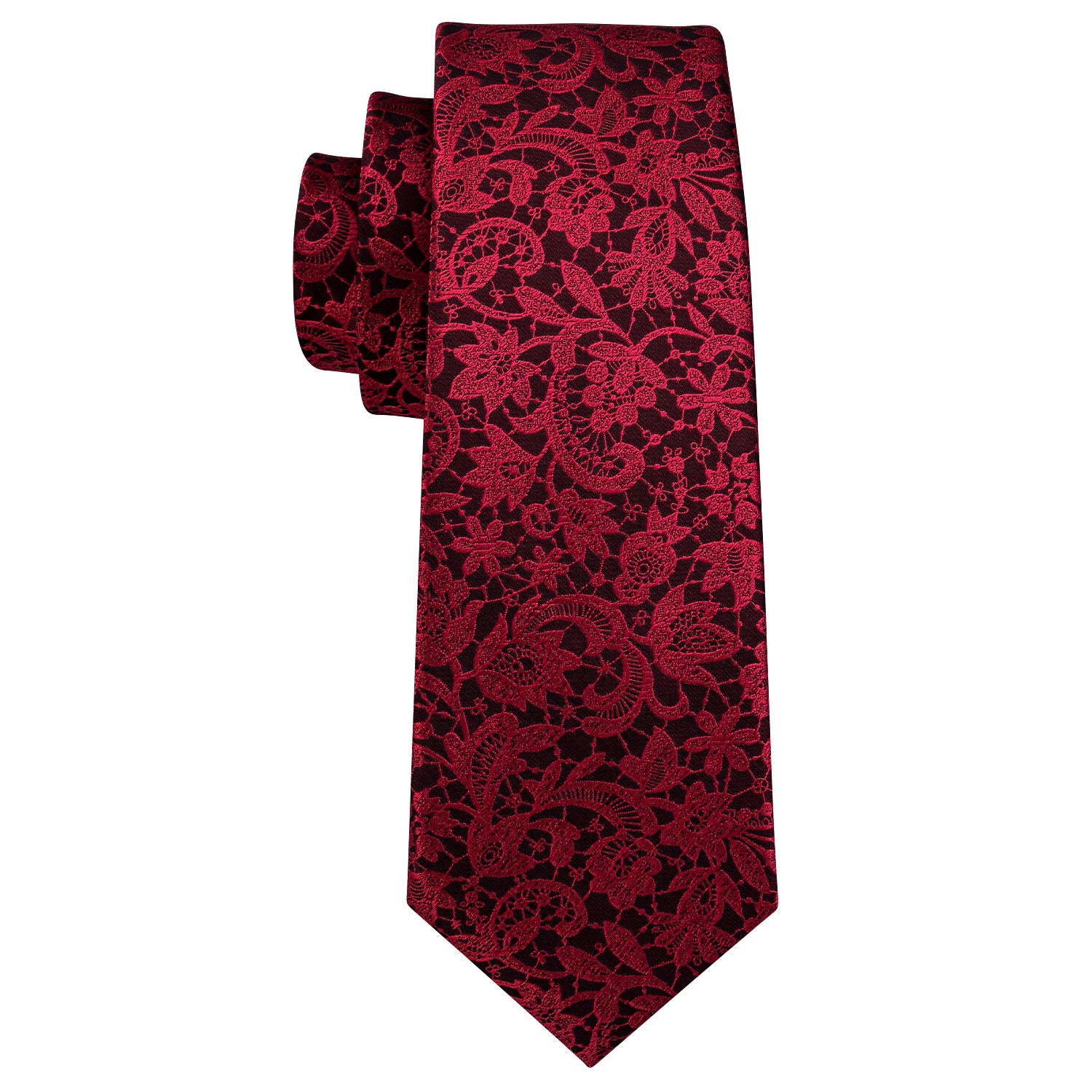 solid red ties