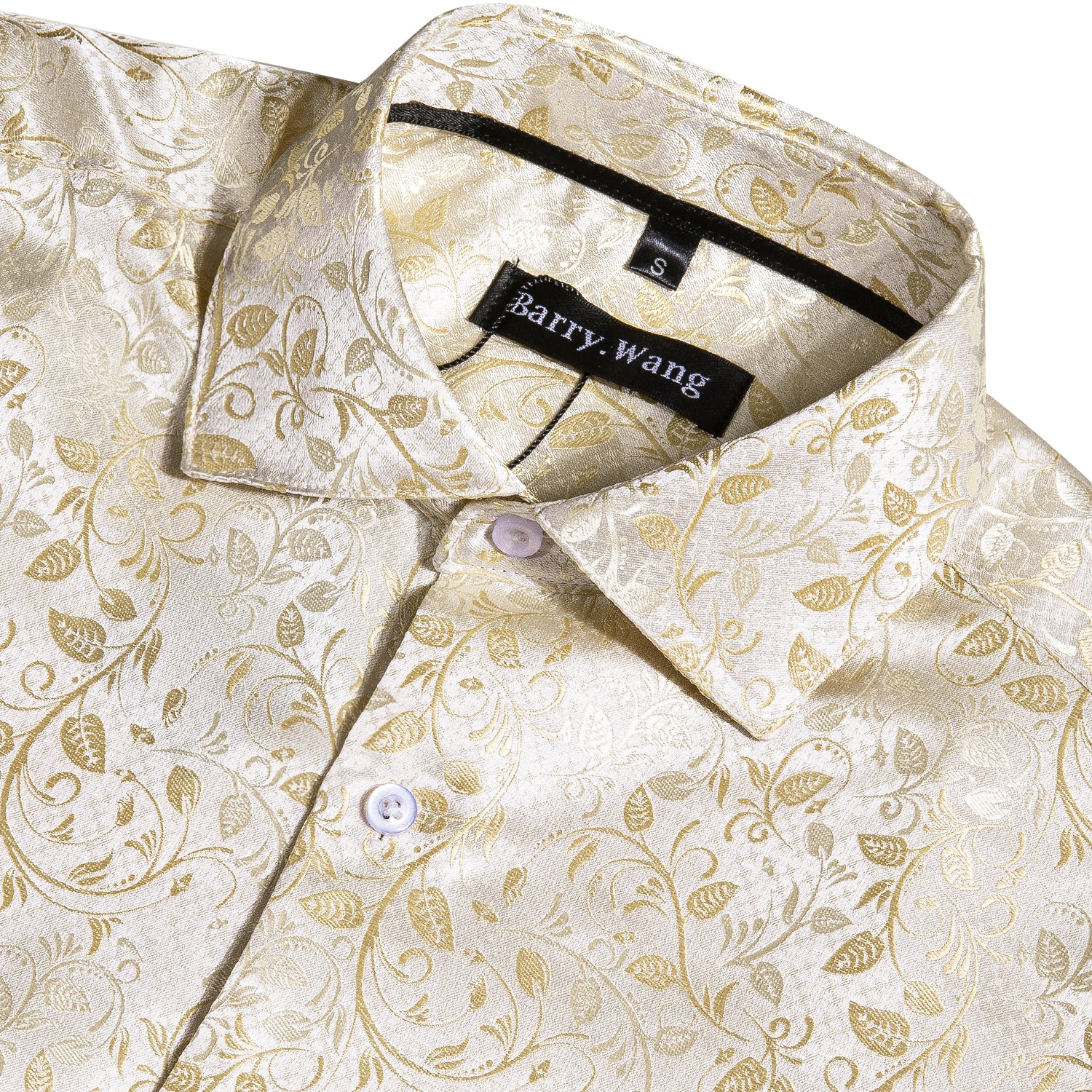 champagne dress shirt mens Elsie Modern A-Line Long Sleeves Chiffon Dresses main image 1