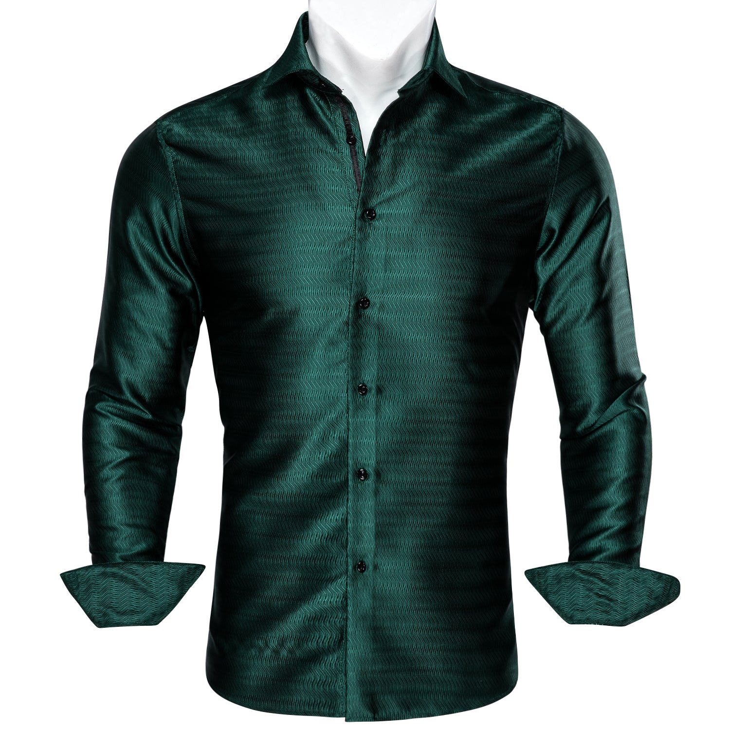 green shirt men