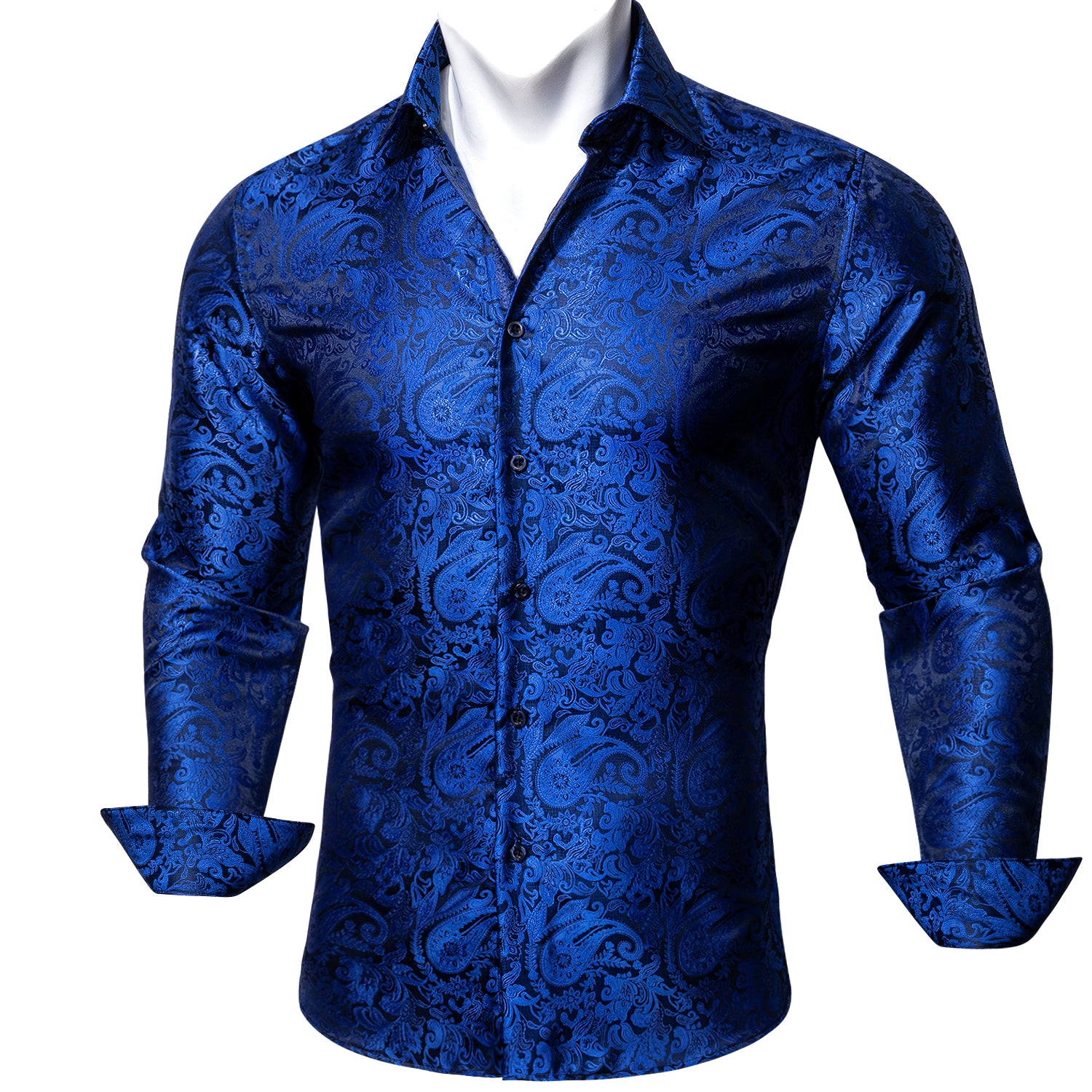 mens patterned button up