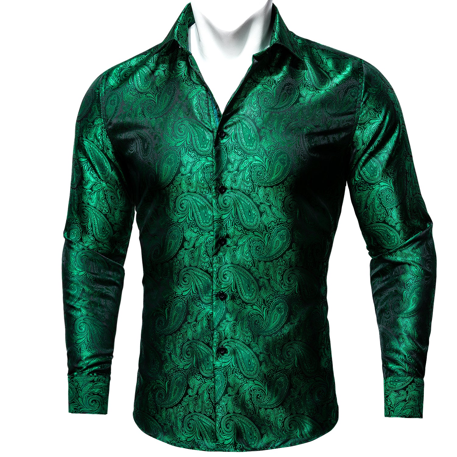 green mens shirt