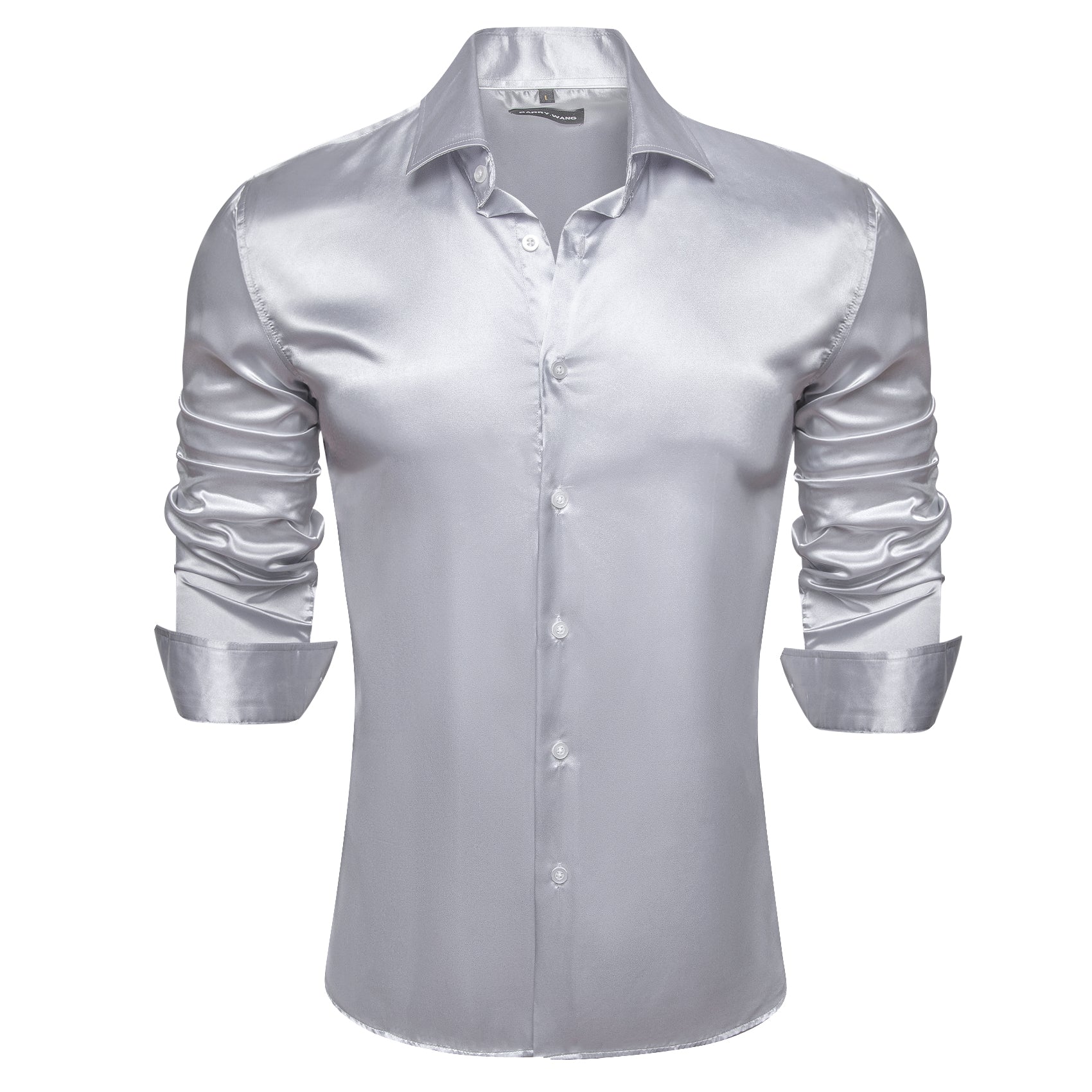 silver shirt for men