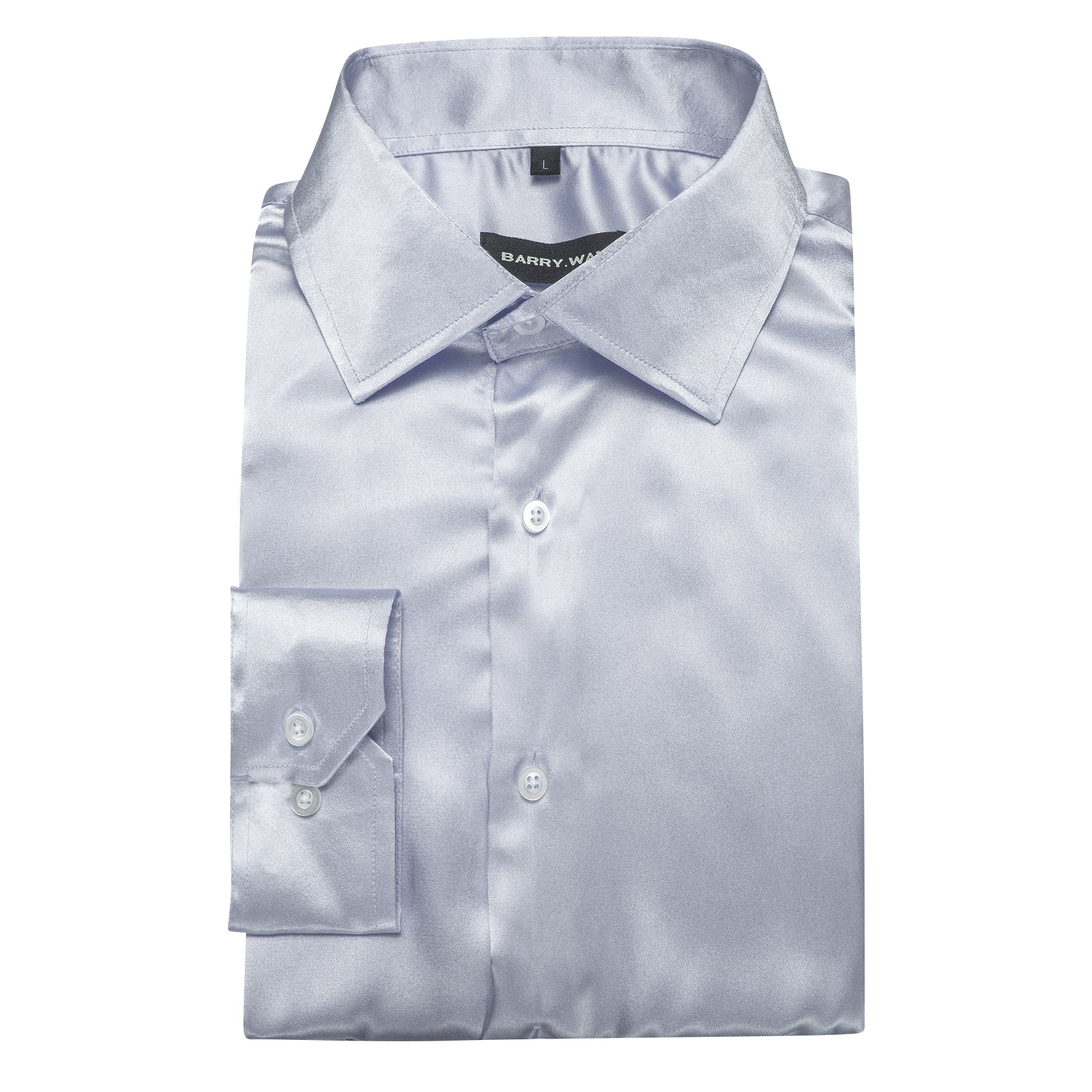 men's silver shirt