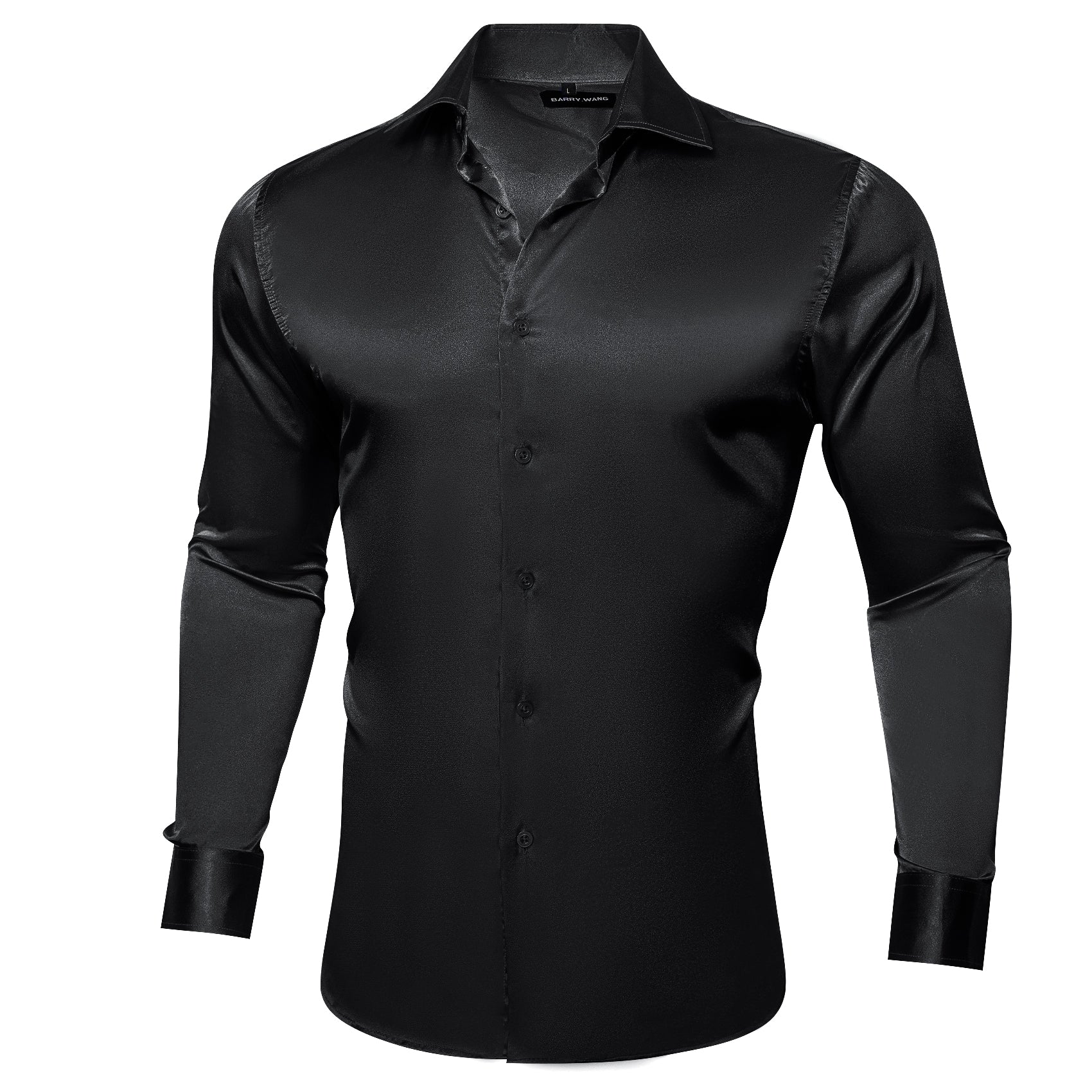 black tuxedo shirt