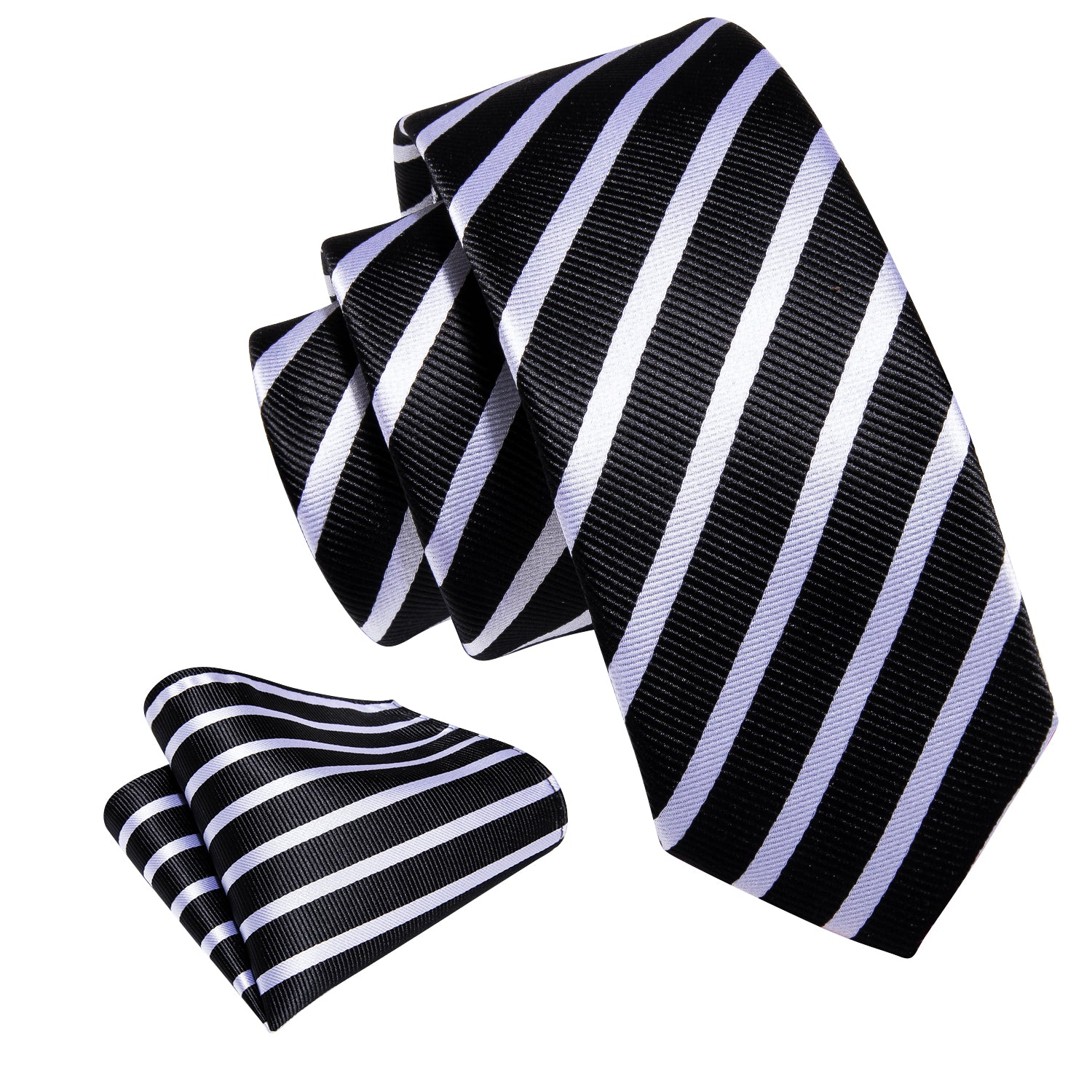silk tie and hanky set