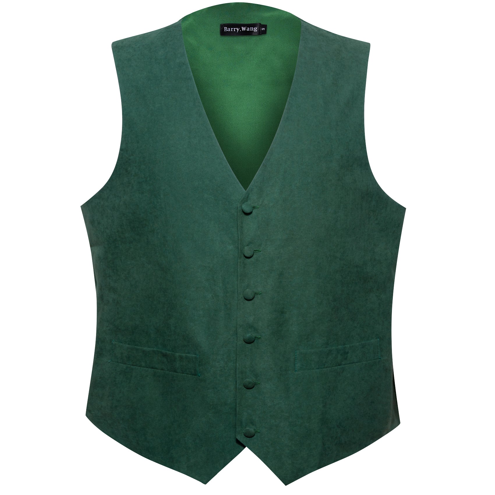 emerald green vest mens