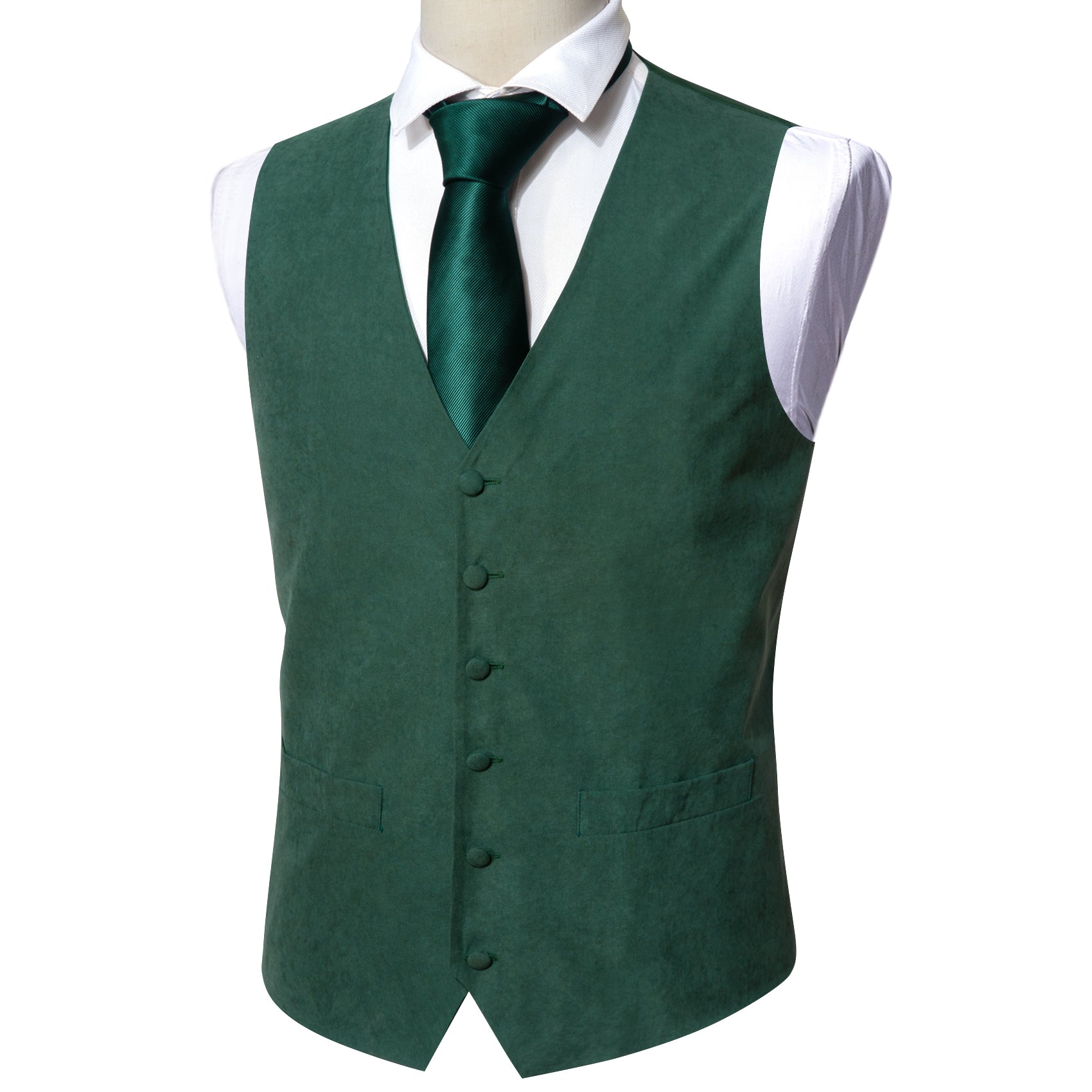 olive green vest