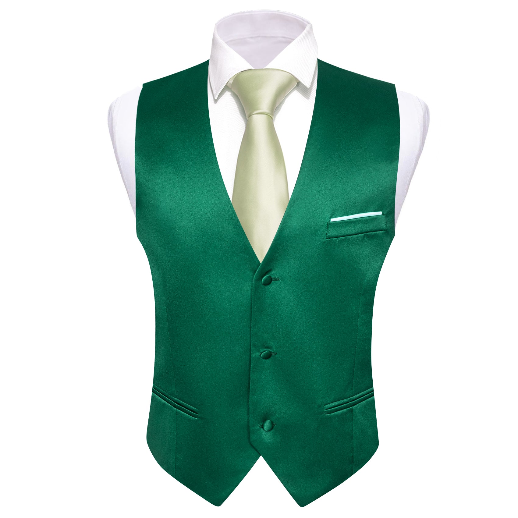 sage green vest