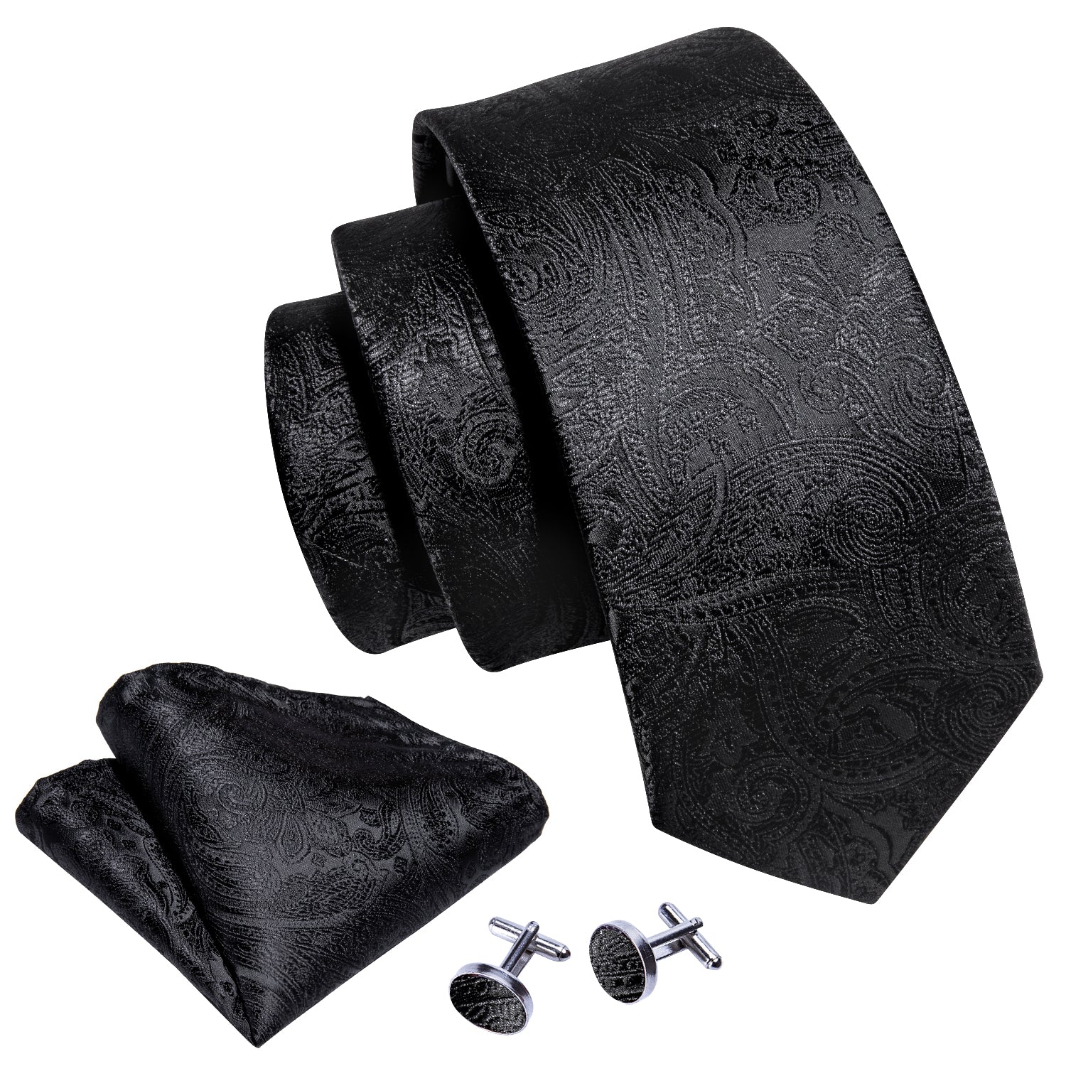 black long tie