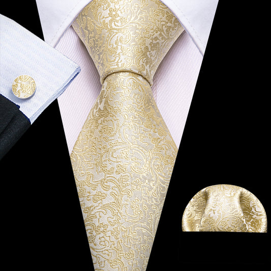 champagne skinny ties