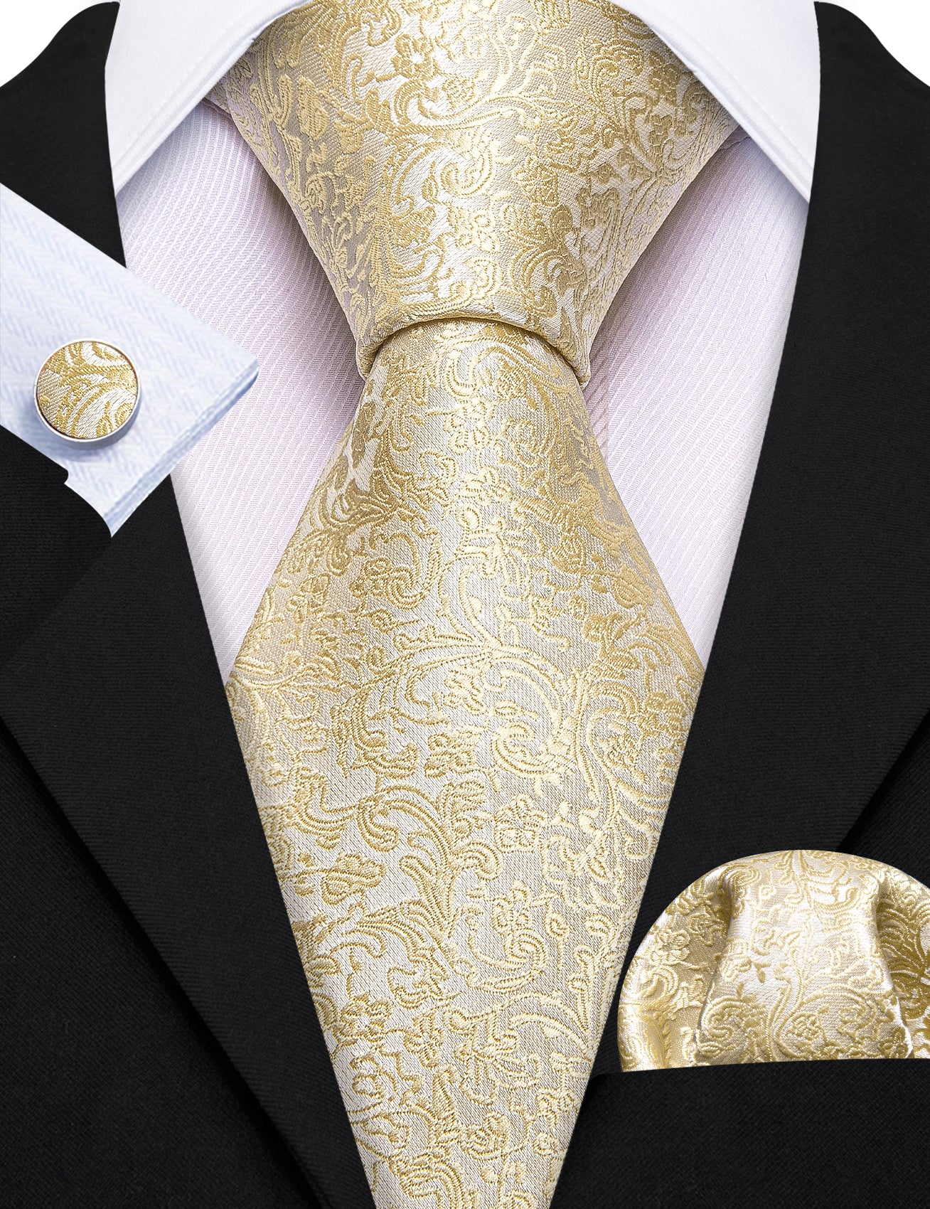 champagne dress accessories