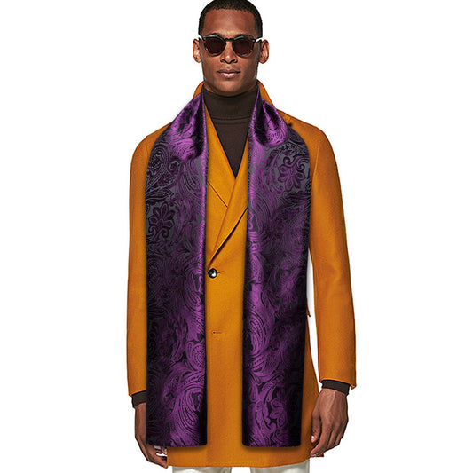mens silk scarf