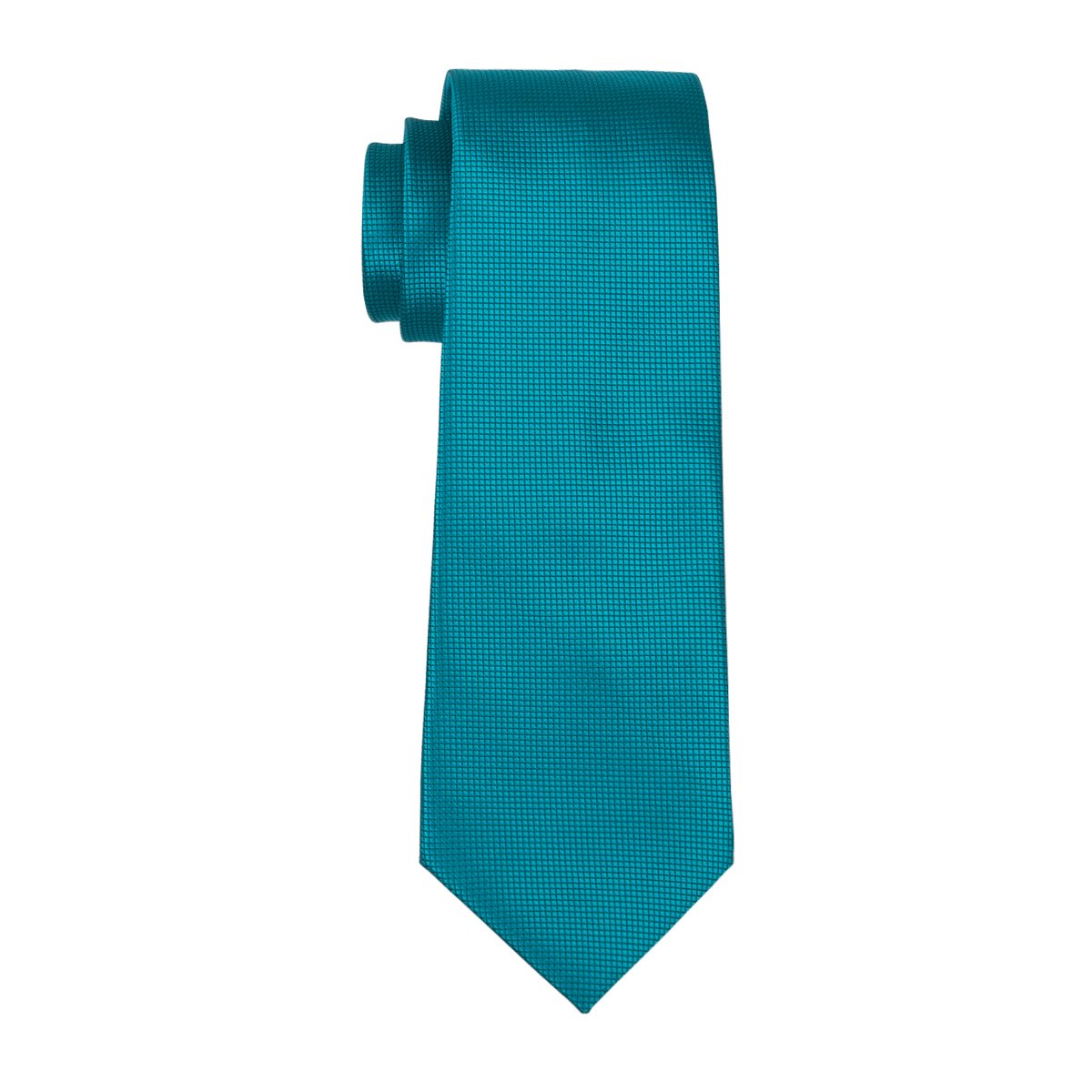 Men's green blue necktie 