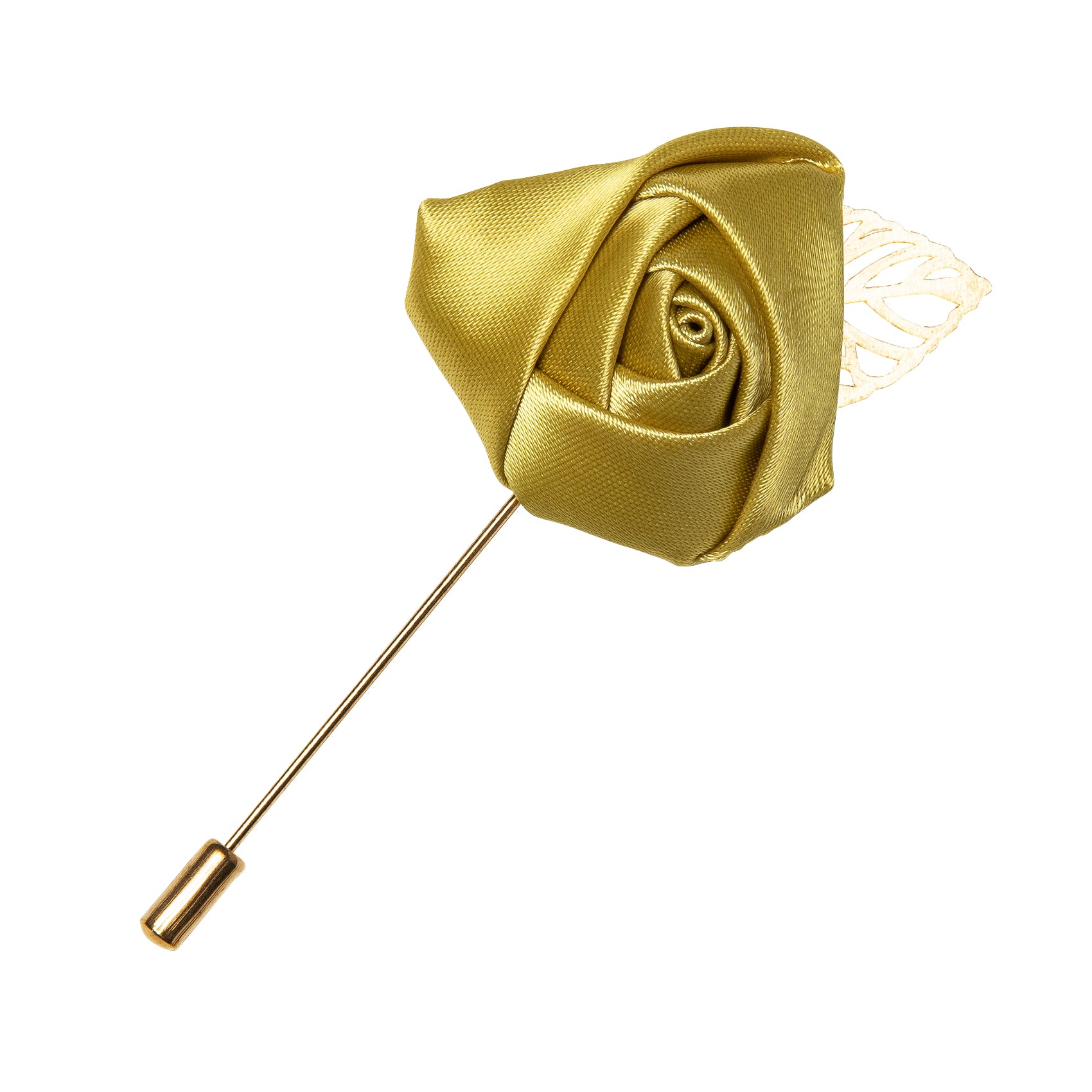 New Novelty Yellow Solid Lapel Pin