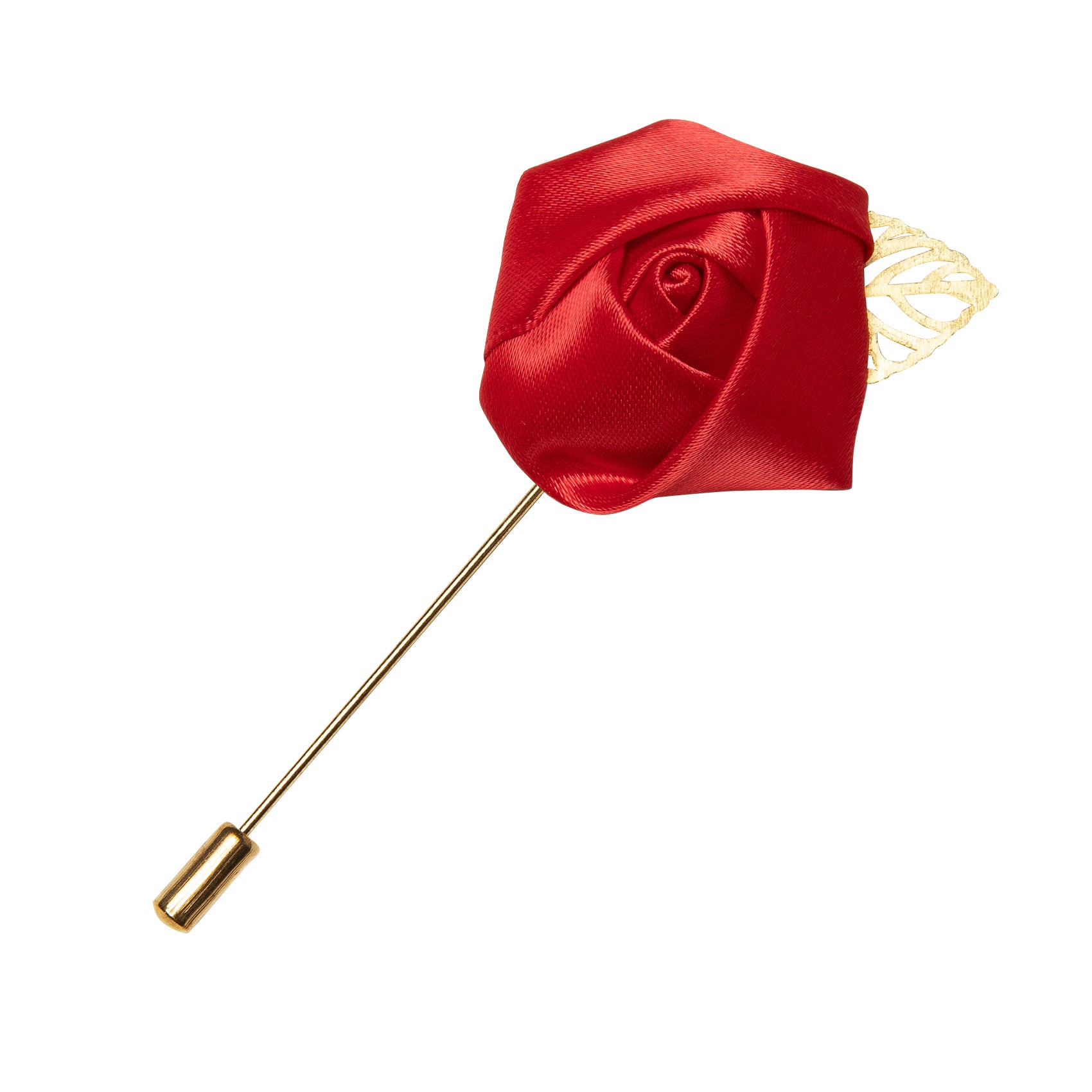 New Novelty Red Solid Lapel Pin